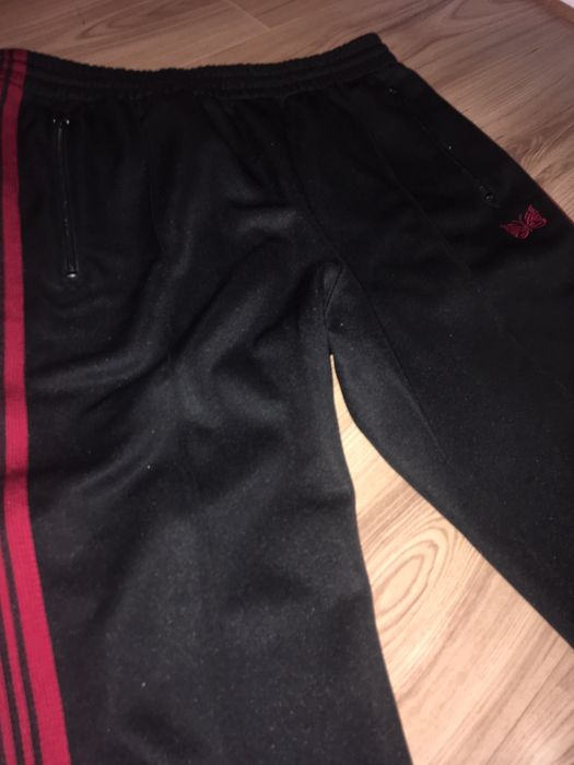 Needles Needles x Beams - Black / Red - Track Pants Suit - Large Size US 32 / EU 48 - 1 Preview