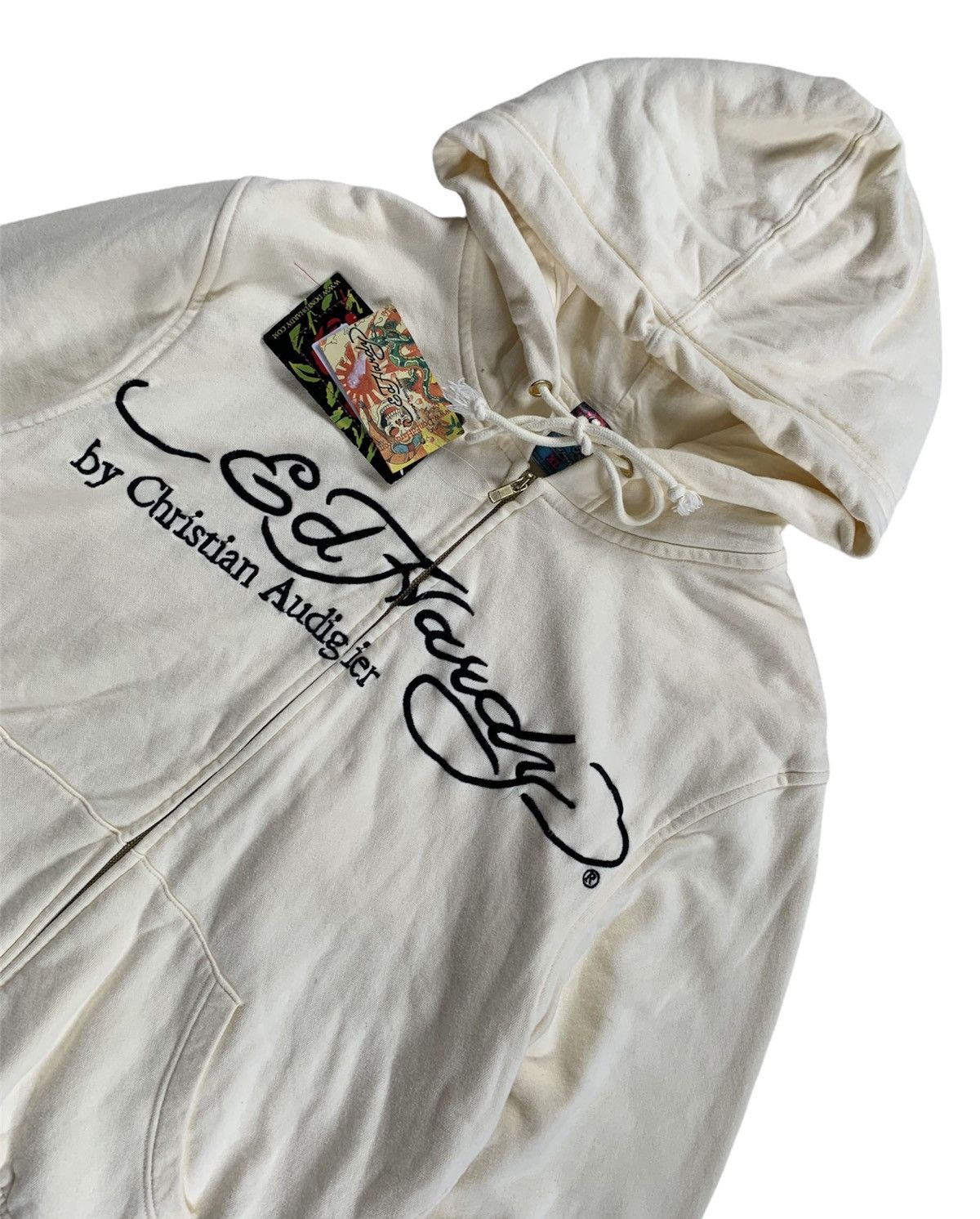 Christian Audigier Vintage Christian Audigier by Ed Hardy Zip hoodie Size US XL / EU 56 / 4 - 3 Thumbnail