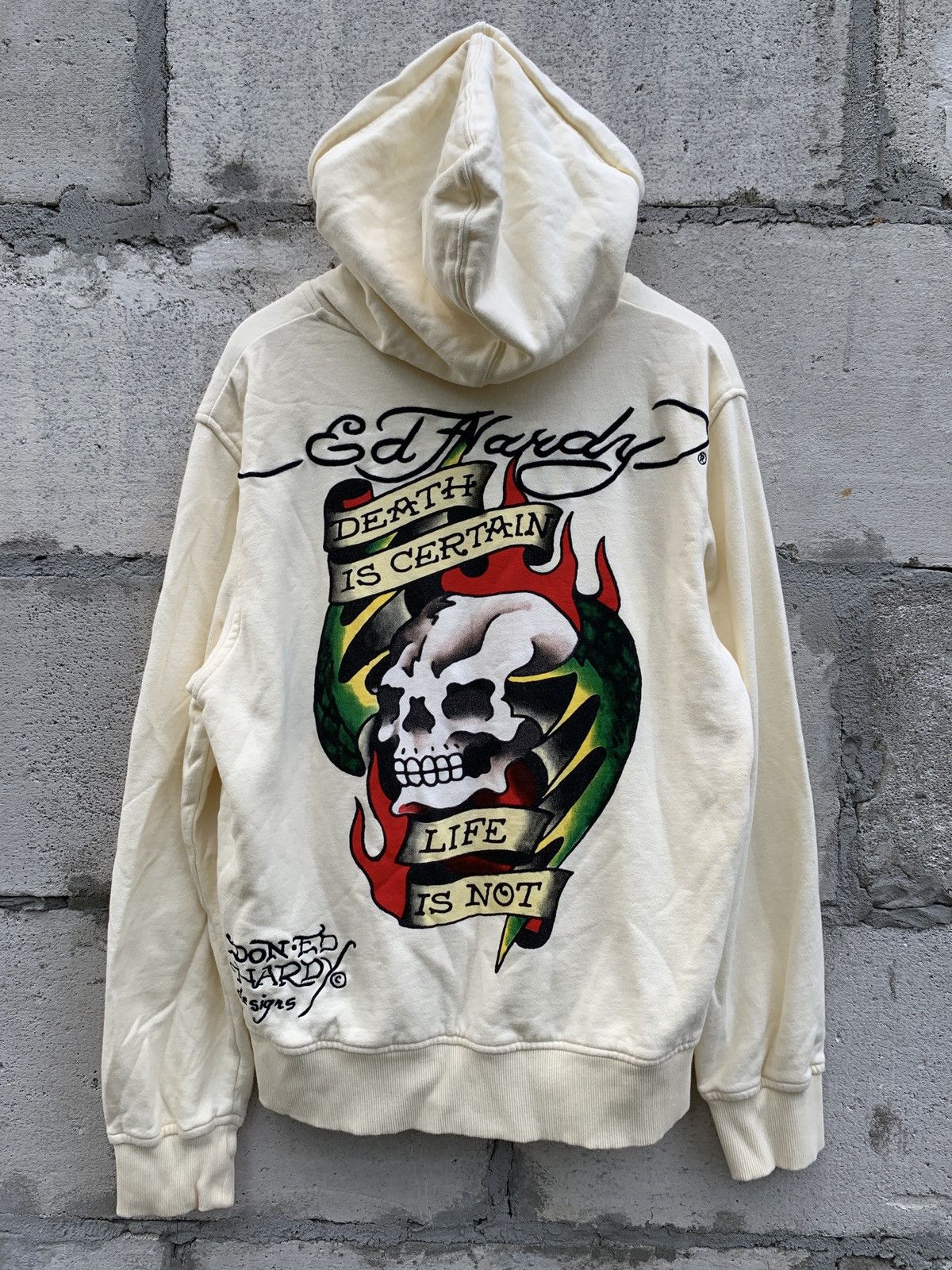Christian Audigier Vintage Christian Audigier by Ed Hardy Zip hoodie Size US XL / EU 56 / 4 - 13 Thumbnail