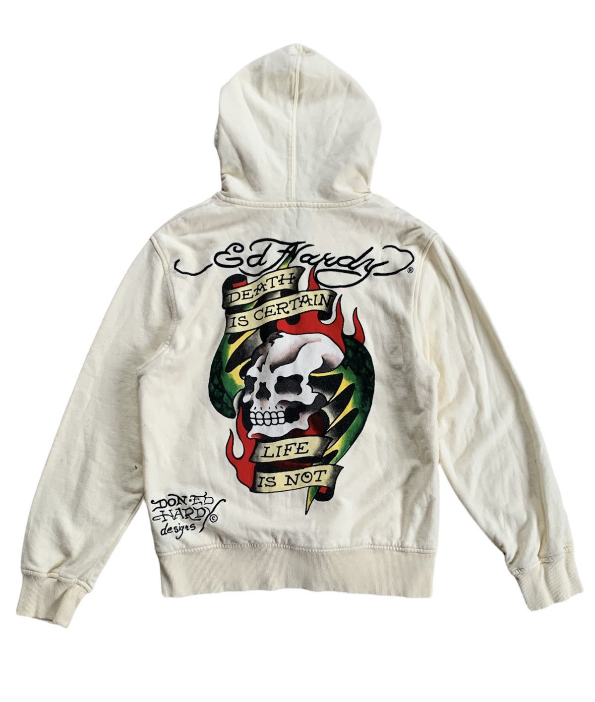 Christian Audigier Vintage Christian Audigier by Ed Hardy Zip hoodie Size US XL / EU 56 / 4 - 1 Thumbnail