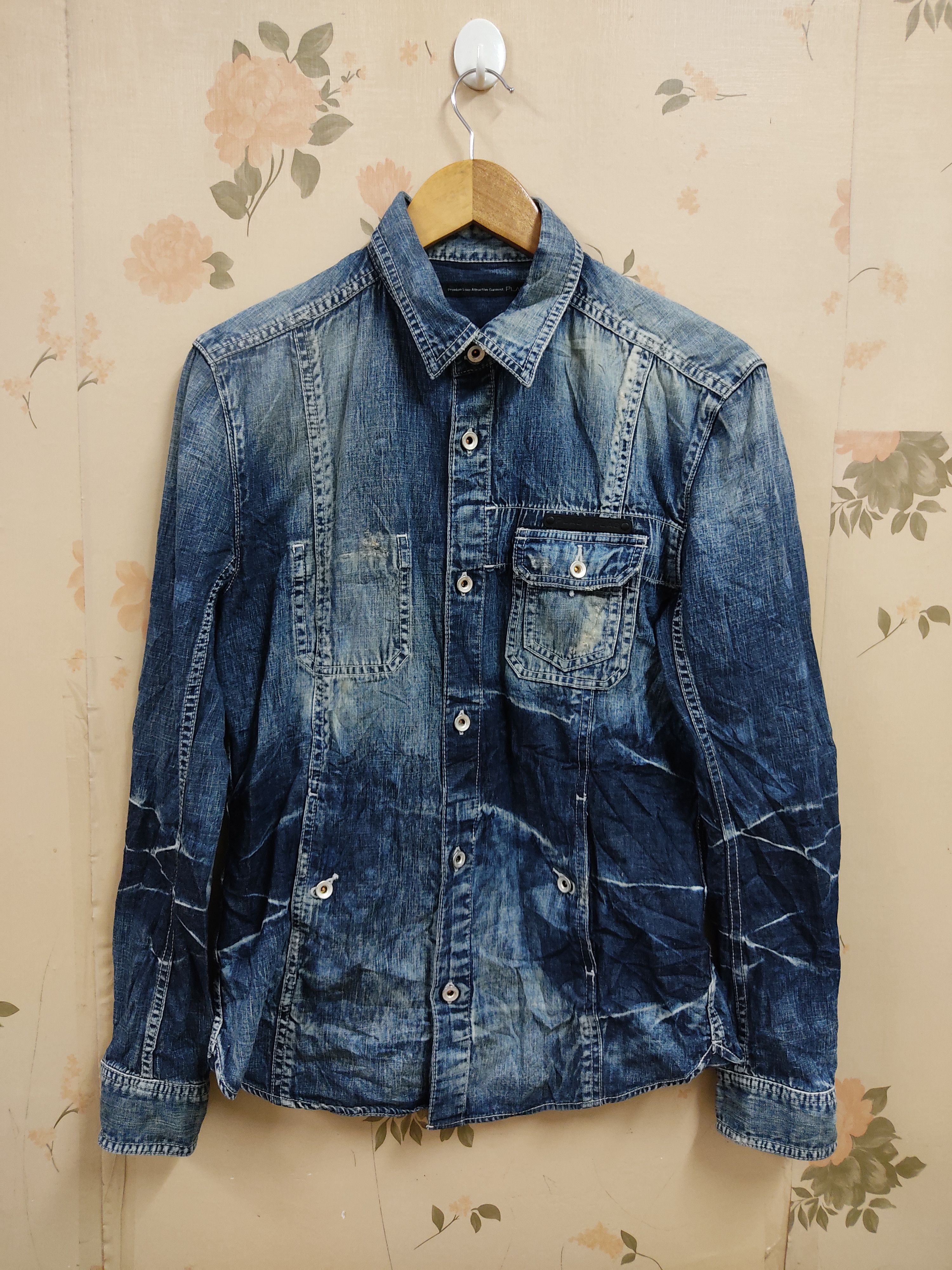 Premium Luxe Attractive Garment Tete Home Denim Shirt