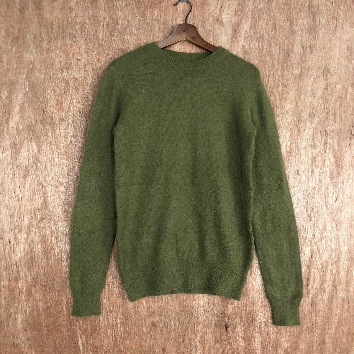 Homespun Knitwear Vintage Plain Green Knit Sweater Size S / US 4 / IT 40 - 1 Thumbnail