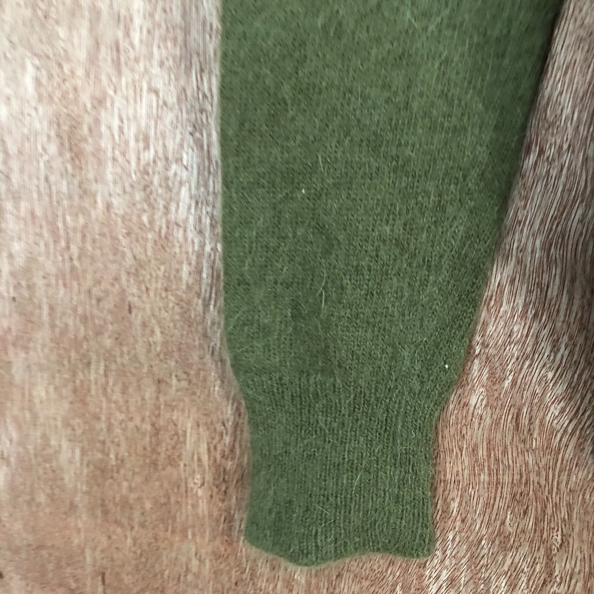 Homespun Knitwear Vintage Plain Green Knit Sweater Size S / US 4 / IT 40 - 6 Thumbnail