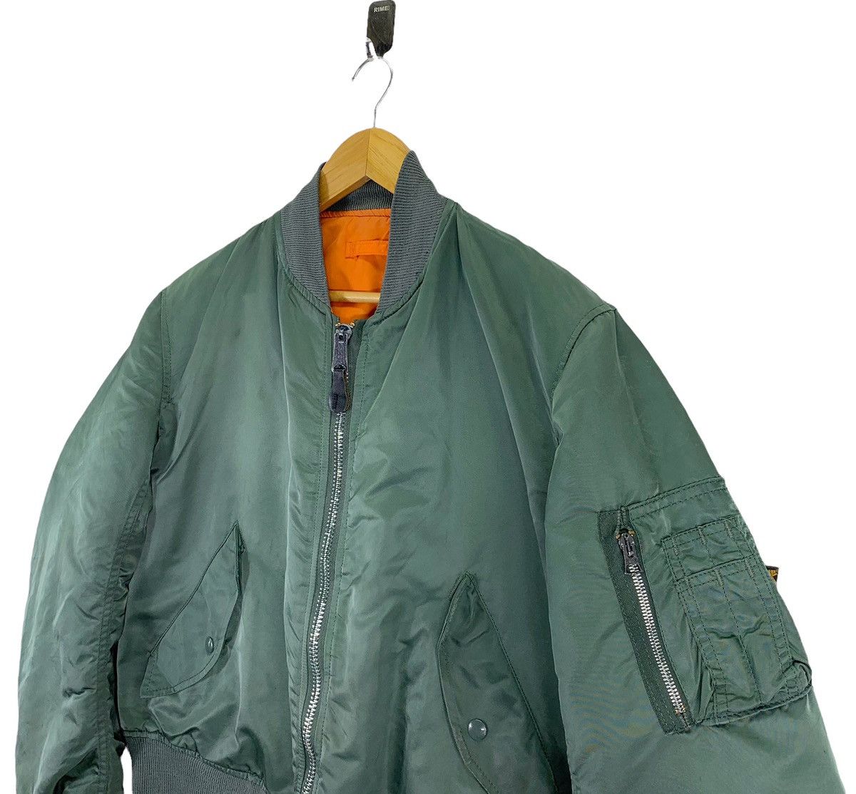 Alpha Industries VINTAGE ALPHA INDUSTRIES FLIGHT BOMBER JACKET Size US M / EU 48-50 / 2 - 3 Thumbnail