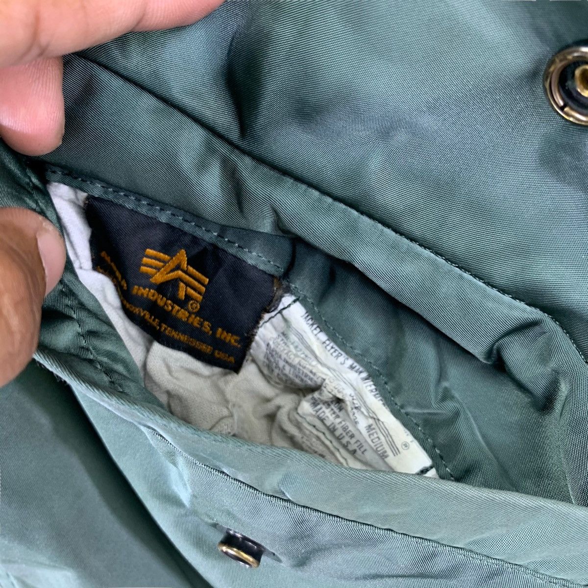 Alpha Industries VINTAGE ALPHA INDUSTRIES FLIGHT BOMBER JACKET Size US M / EU 48-50 / 2 - 6 Thumbnail