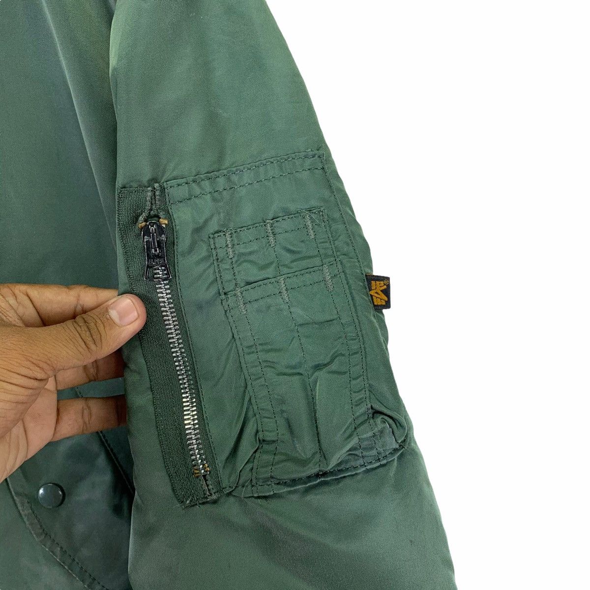 Alpha Industries VINTAGE ALPHA INDUSTRIES FLIGHT BOMBER JACKET Size US M / EU 48-50 / 2 - 7 Thumbnail