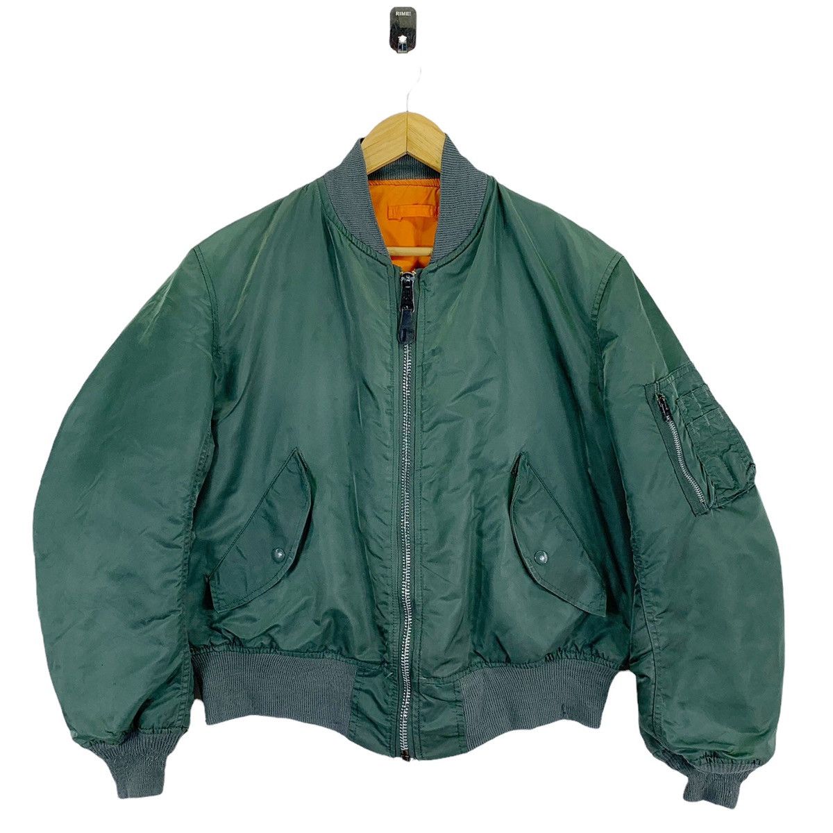 Alpha Industries VINTAGE ALPHA INDUSTRIES FLIGHT BOMBER JACKET Size US M / EU 48-50 / 2 - 1 Thumbnail