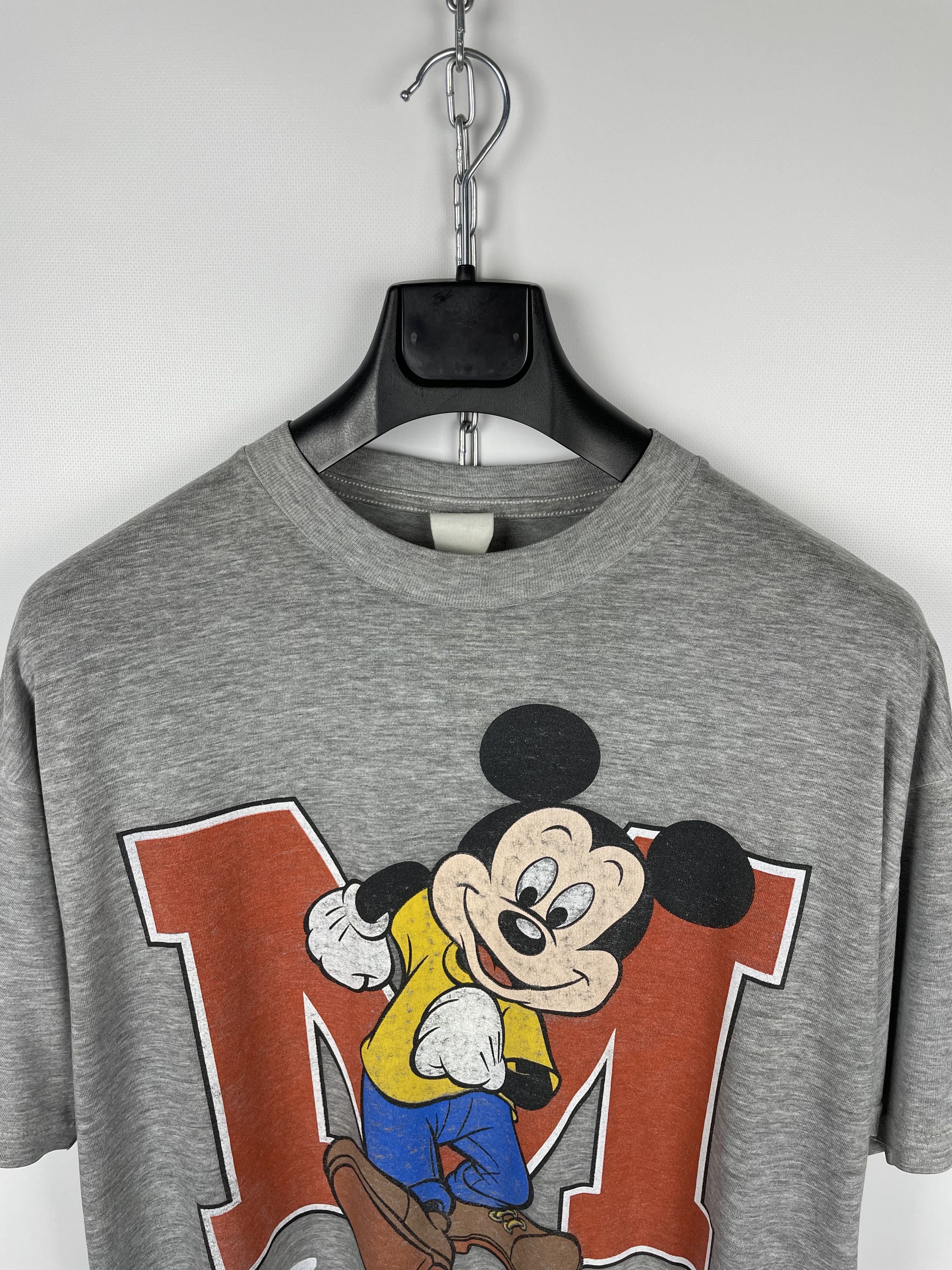 Disney × Mickey Mouse × Vintage Vintage 90s Disney Mickey Mouse T-Shirt Size US XXL / EU 58 / 5 - 2 Thumbnail