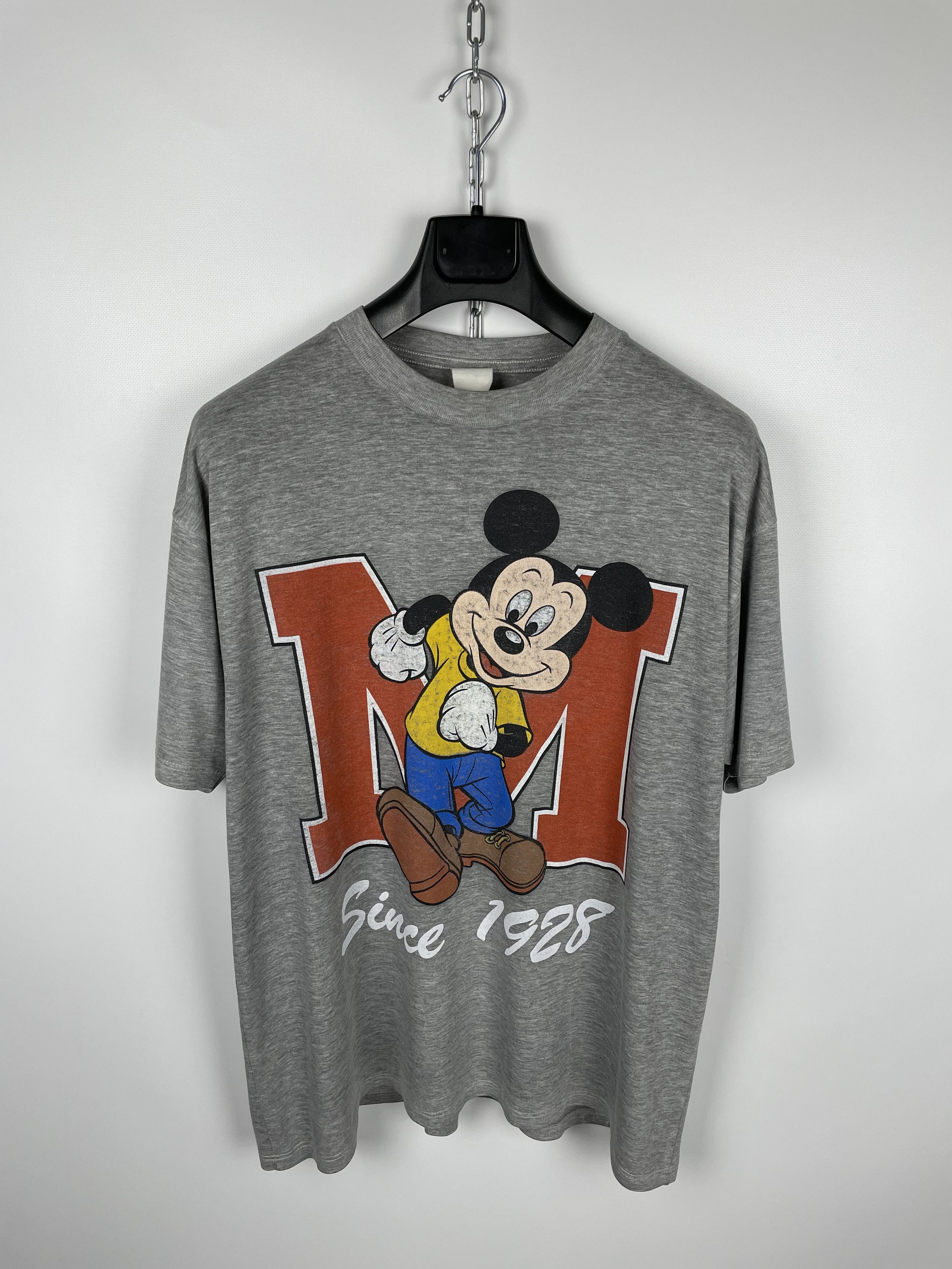 Disney × Mickey Mouse × Vintage Vintage 90s Disney Mickey Mouse T-Shirt Size US XXL / EU 58 / 5 - 1 Thumbnail
