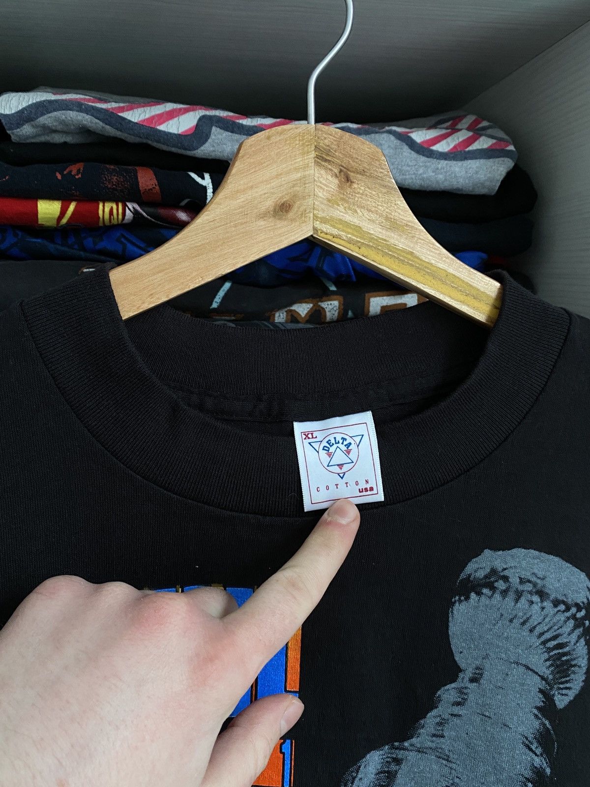 Delta × NHL × Salem Sportswear 1991 Penguins Champs Stanley cup Pittsburg Salem delta USA Size US XL / EU 56 / 4 - 8 Thumbnail
