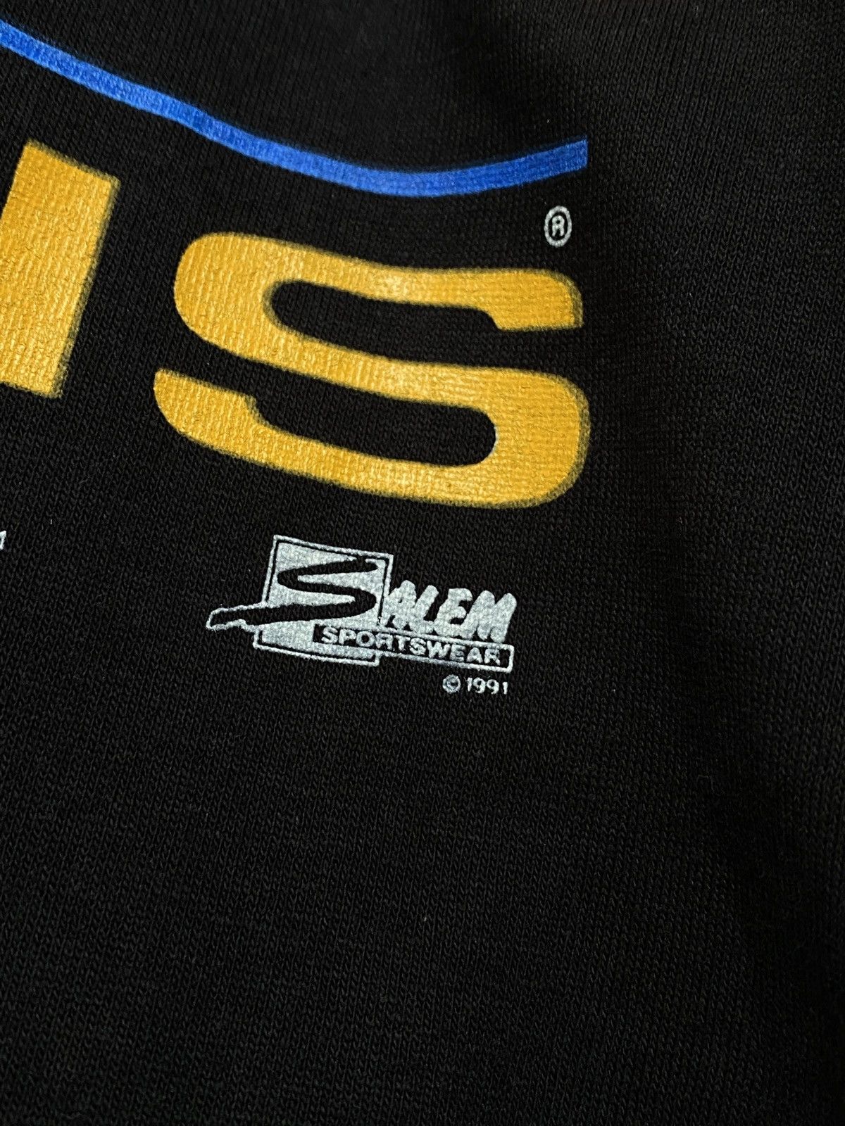 Delta × NHL × Salem Sportswear 1991 Penguins Champs Stanley cup Pittsburg Salem delta USA Size US XL / EU 56 / 4 - 4 Thumbnail