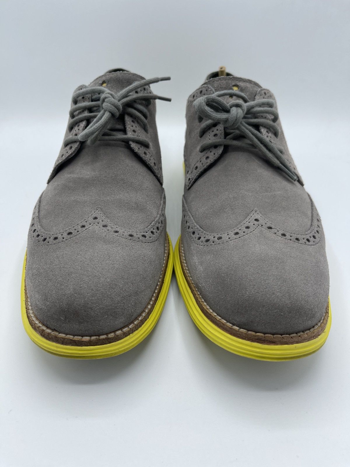 Cole Haan × Vintage Cole Haan Lunargrand Wing Tip C10226-161 US12 Size US 12 / EU 45 - 3 Thumbnail