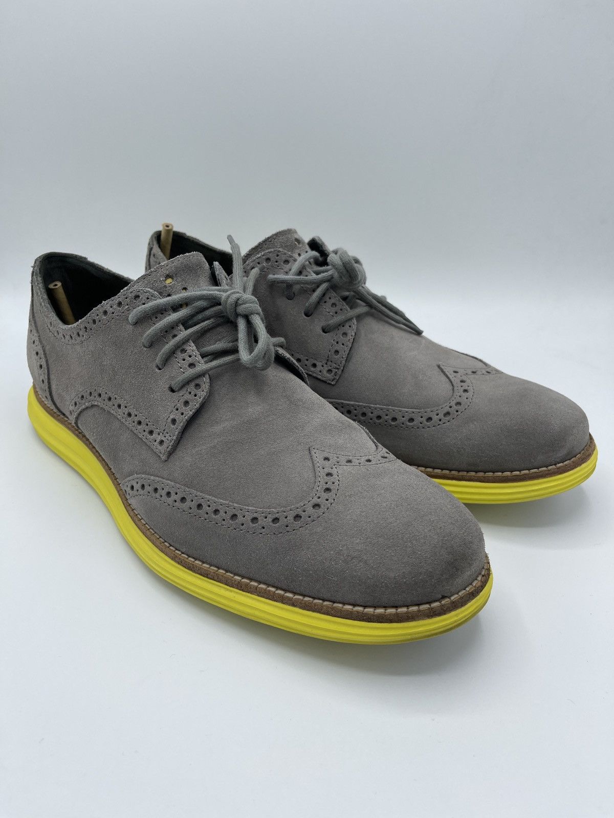 Cole Haan × Vintage Cole Haan Lunargrand Wing Tip C10226-161 US12 Size US 12 / EU 45 - 2 Thumbnail