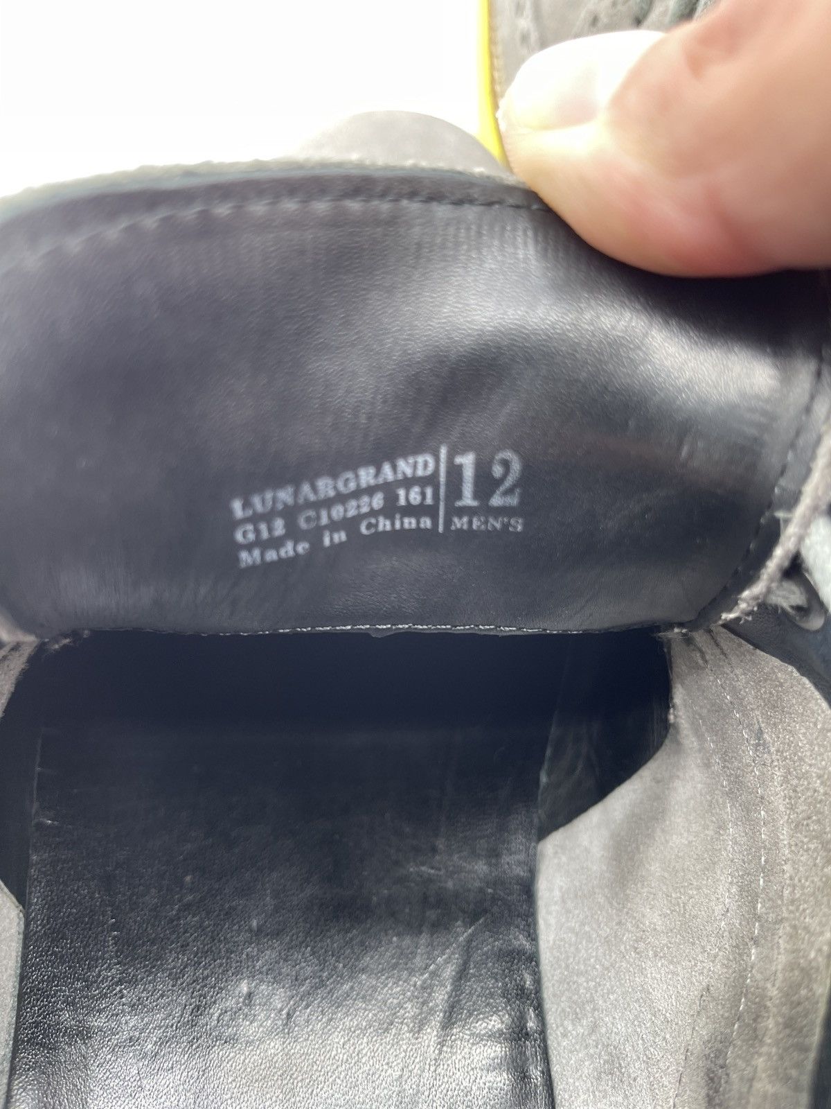 Cole Haan × Vintage Cole Haan Lunargrand Wing Tip C10226-161 US12 Size US 12 / EU 45 - 7 Thumbnail