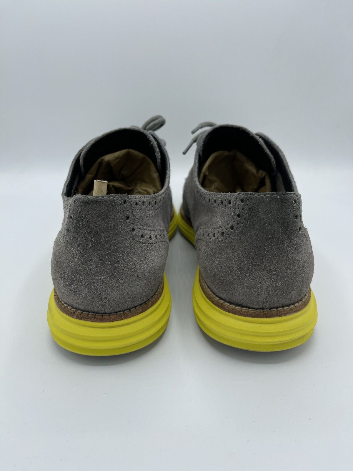 Cole Haan × Vintage Cole Haan Lunargrand Wing Tip C10226-161 US12 Size US 12 / EU 45 - 4 Thumbnail