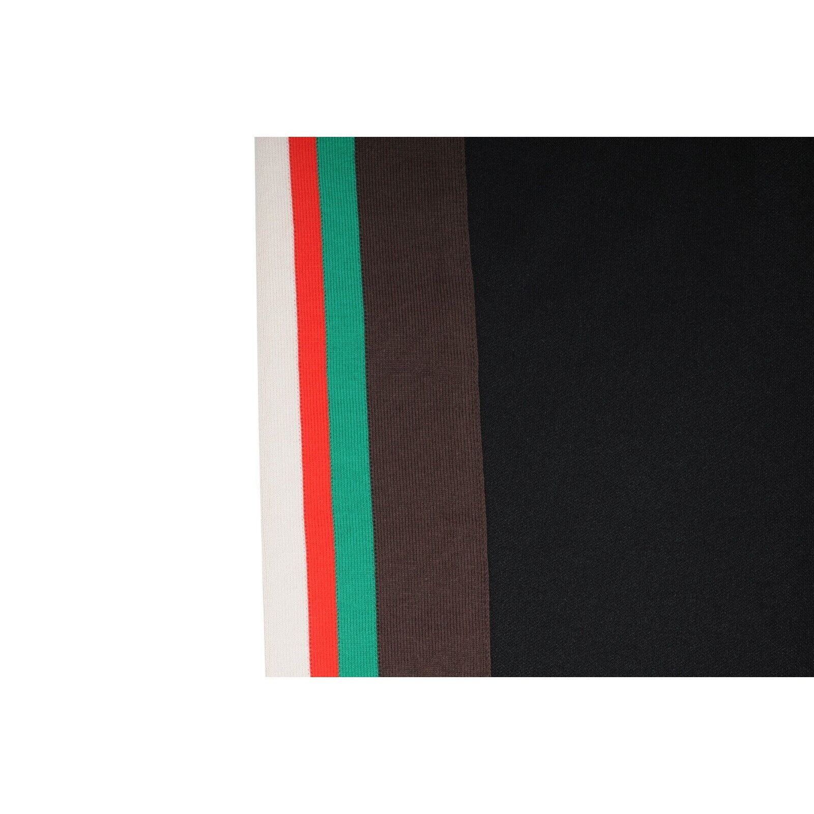 Gucci Striped Track Pants Large Black Green Red Joggers GG Logo Size US 34 / EU 50 - 3 Thumbnail