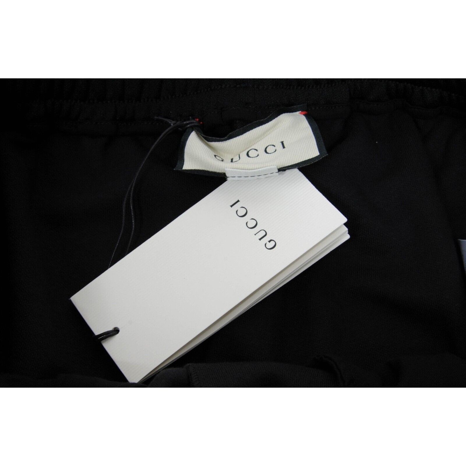 Gucci Striped Track Pants Large Black Green Red Joggers GG Logo Size US 34 / EU 50 - 5 Thumbnail