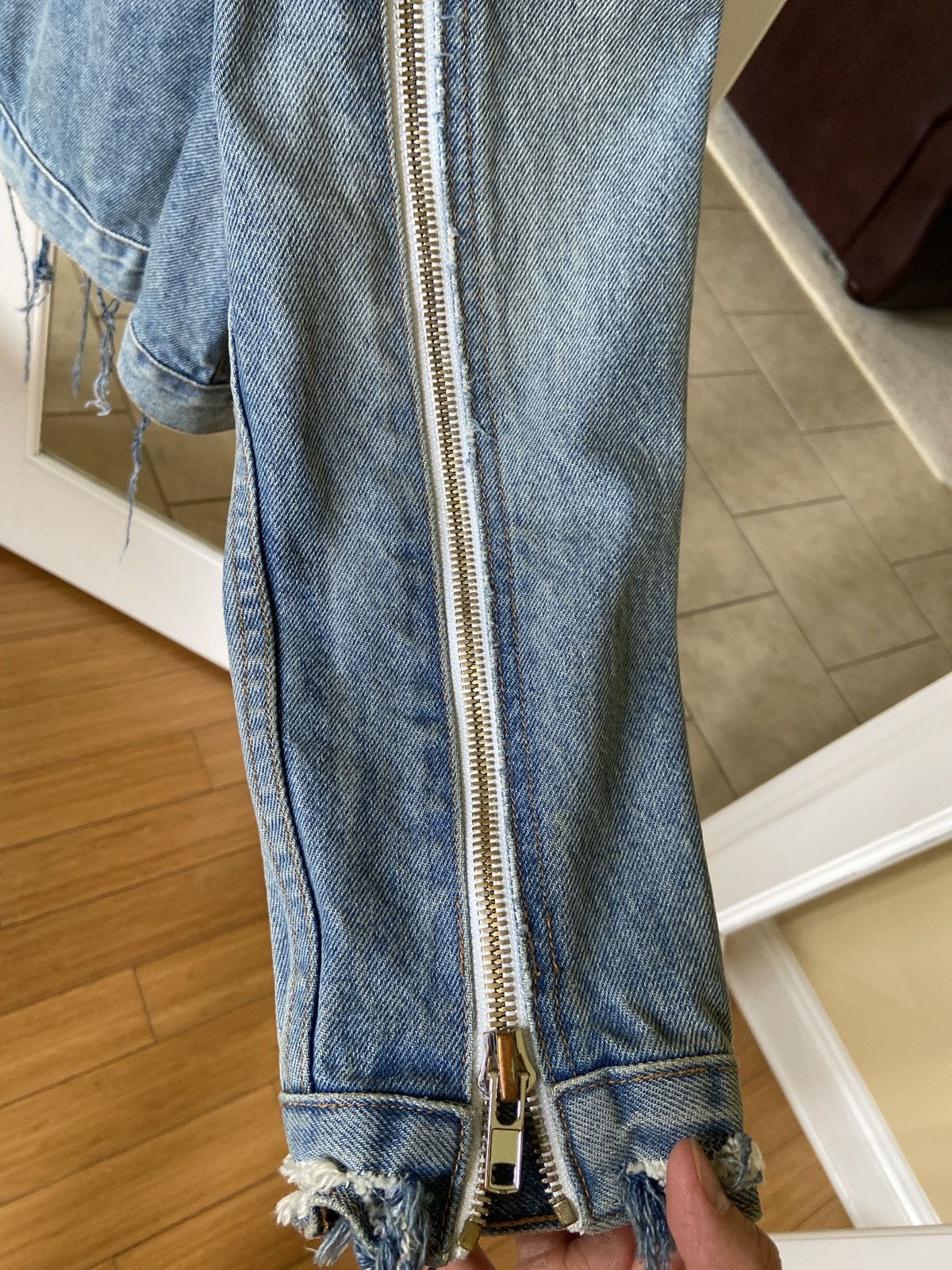 424 2016 Distressed light denim jacket Size US S / EU 44-46 / 1 - 7 Thumbnail
