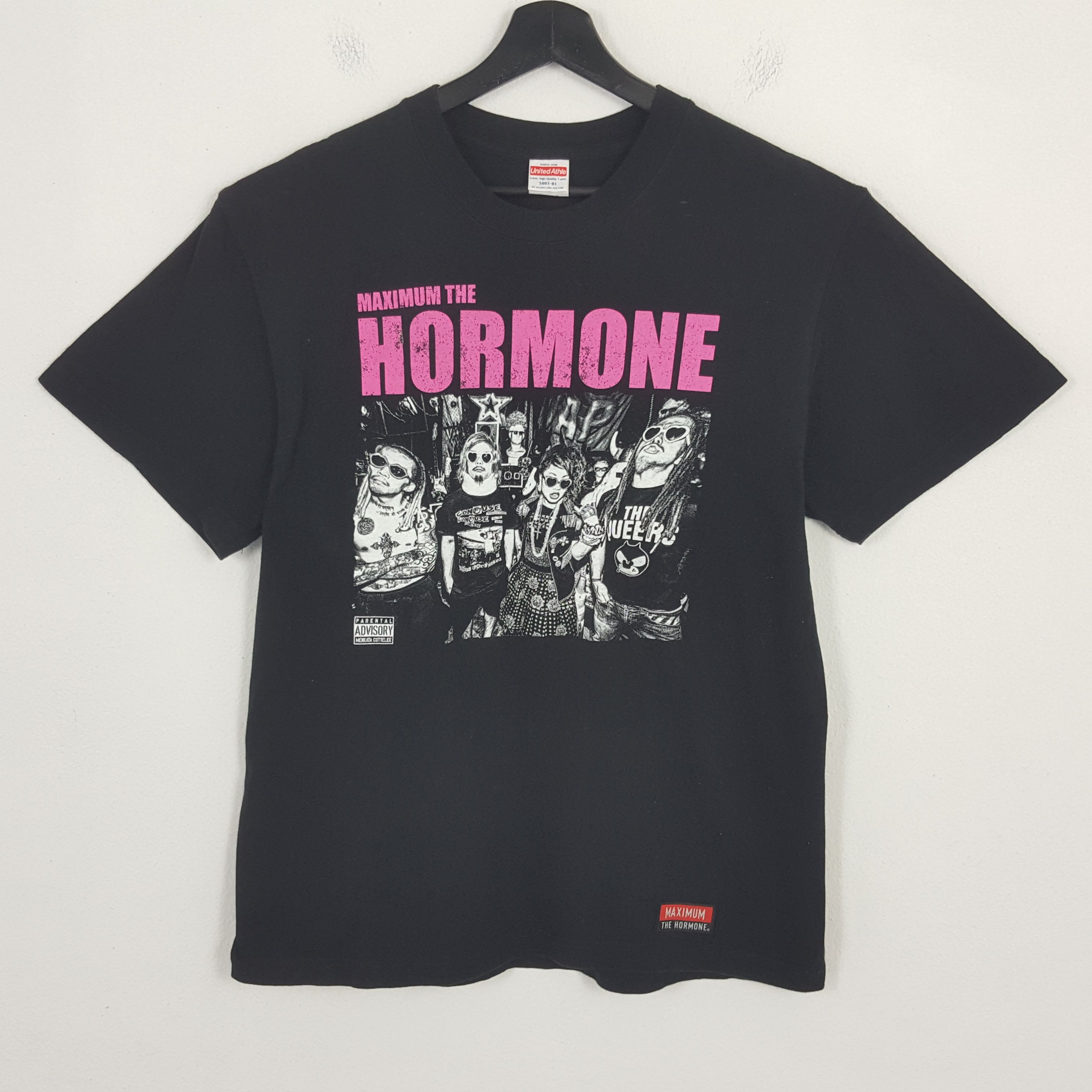 Vintage MAXIMUM THE HORMONE Japanese Heavy Metal Band Tees