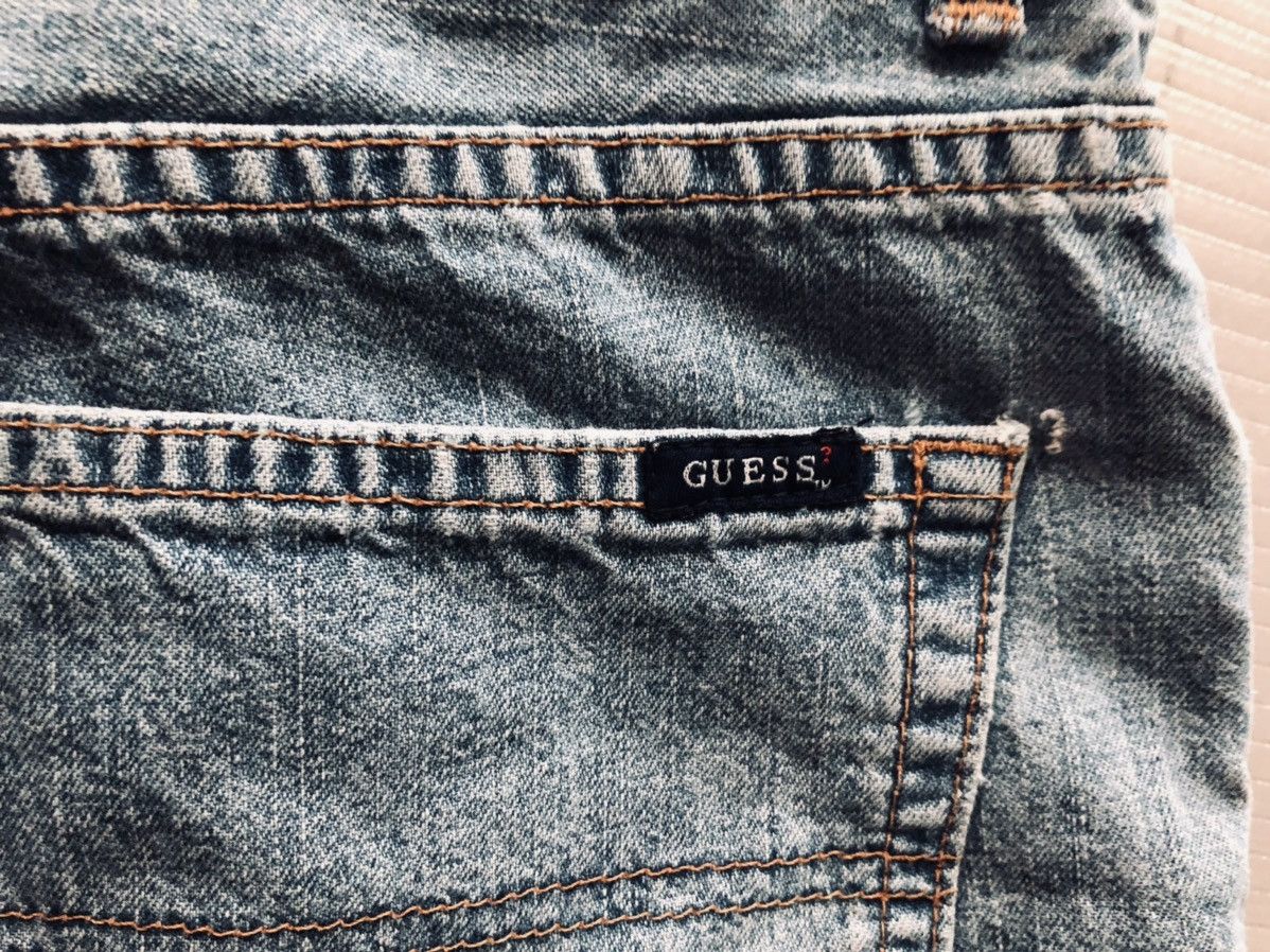 Guess GUESS 🇺🇸 STONEWASHED DENIM SHORTS VINTAGE 90s 31 VGC Size US 31 - 9 Thumbnail