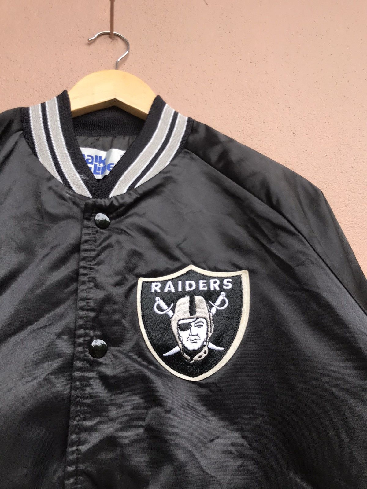 NFL Vintage NFL Team Riders by Chalk Line Bomber Varsity Jacket Size US M / EU 48-50 / 2 - 10 Thumbnail