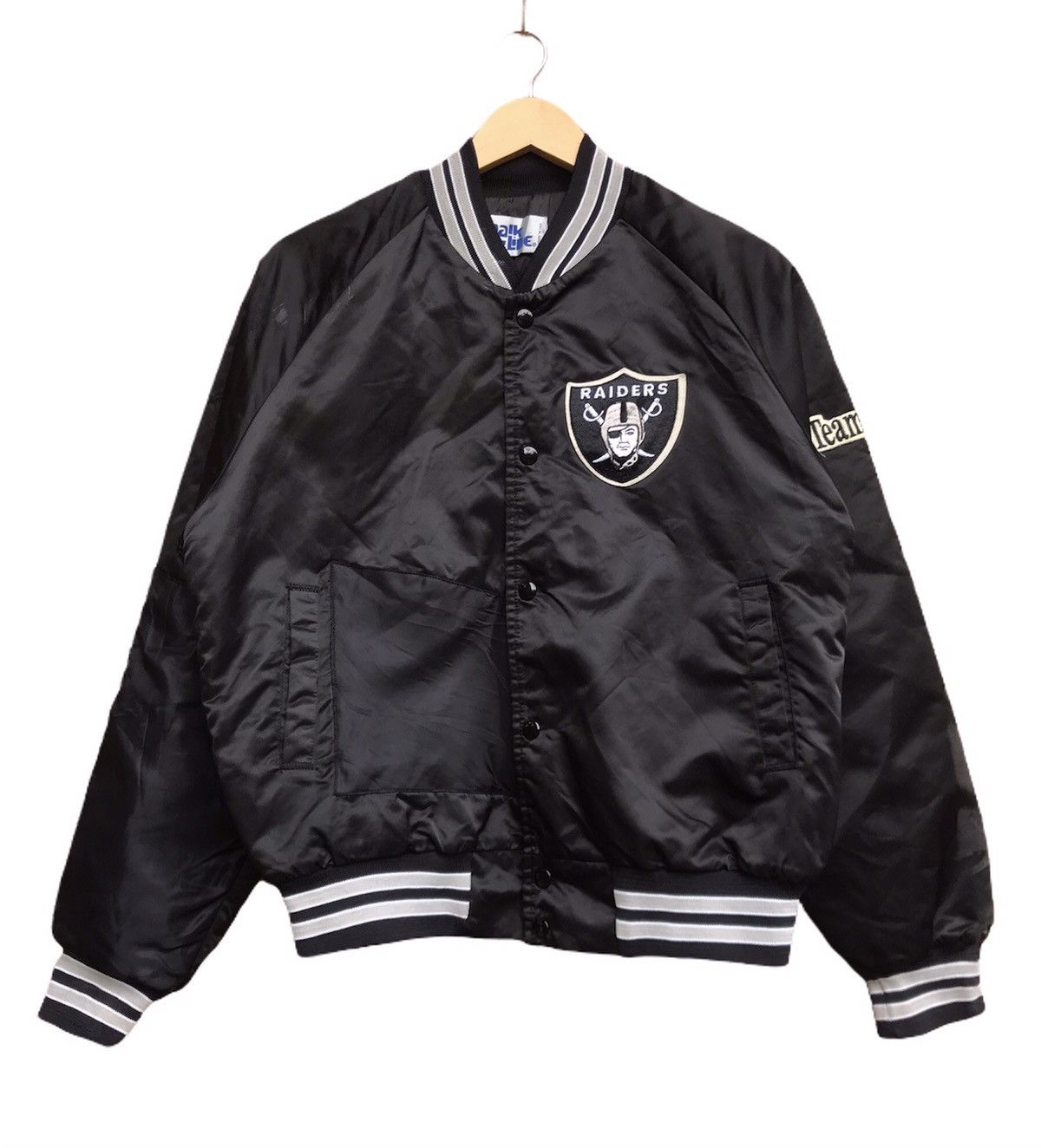 NFL Vintage NFL Team Riders by Chalk Line Bomber Varsity Jacket Size US M / EU 48-50 / 2 - 3 Thumbnail