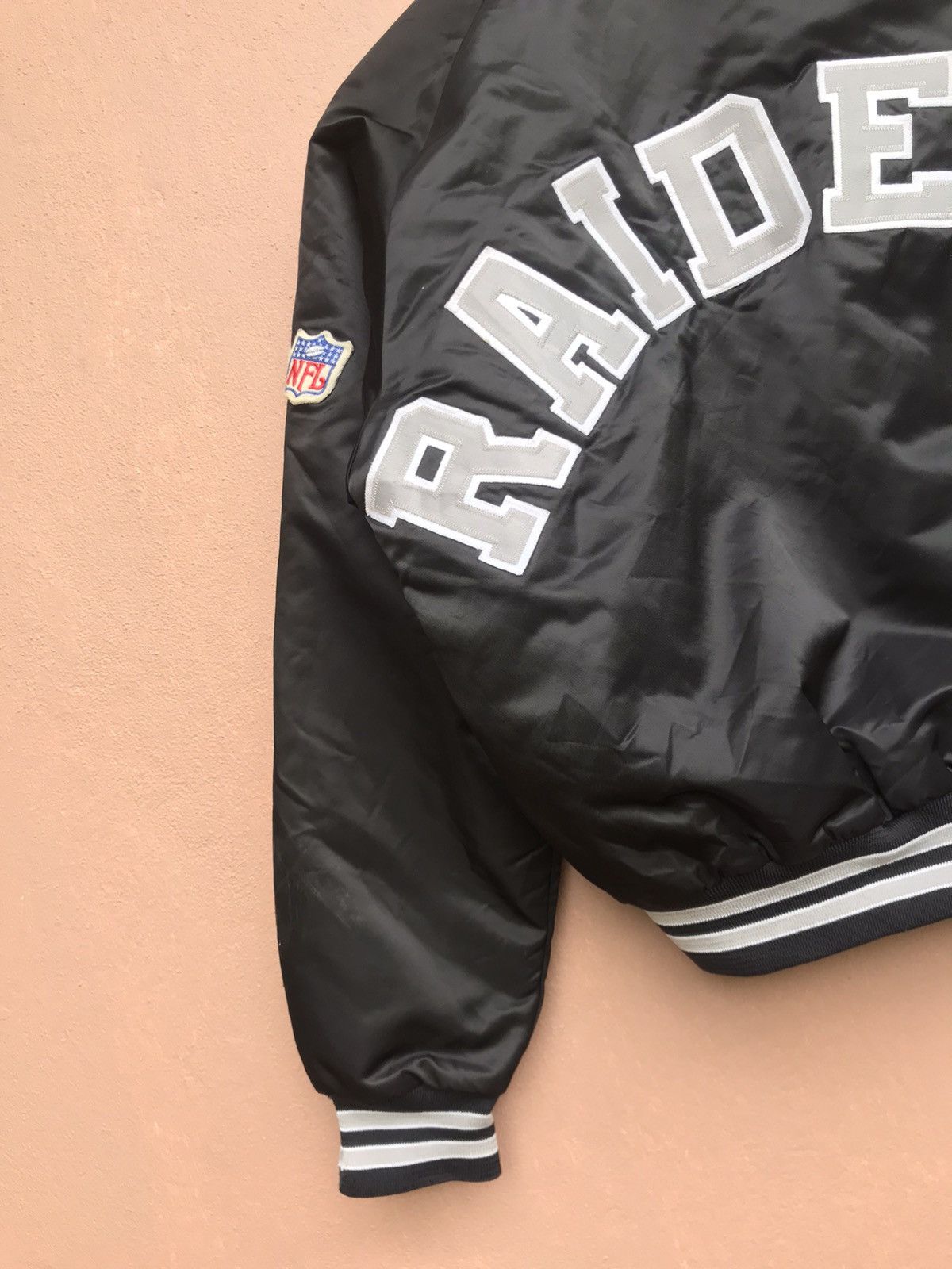 NFL Vintage NFL Team Riders by Chalk Line Bomber Varsity Jacket Size US M / EU 48-50 / 2 - 16 Thumbnail