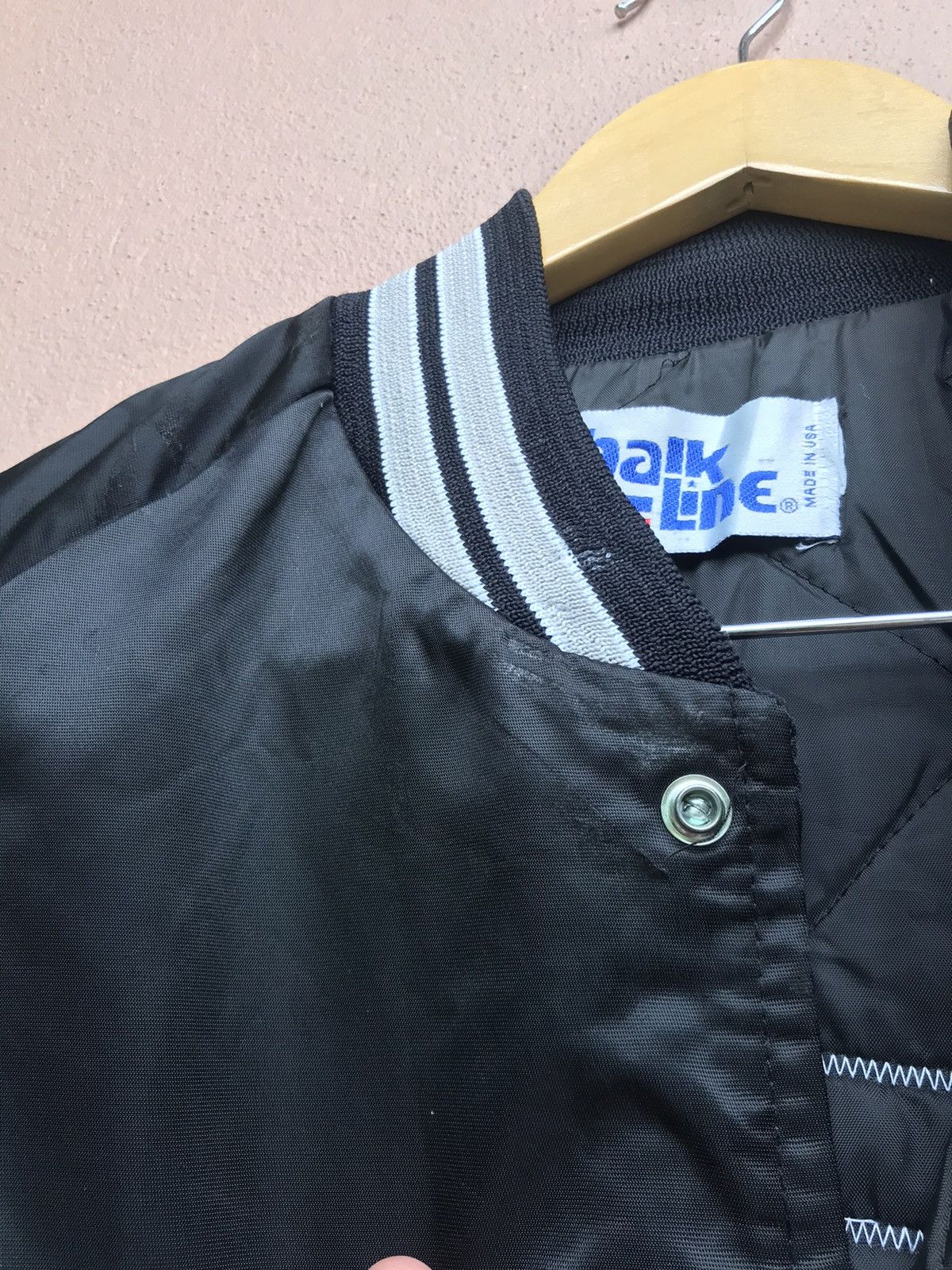 NFL Vintage NFL Team Riders by Chalk Line Bomber Varsity Jacket Size US M / EU 48-50 / 2 - 11 Thumbnail