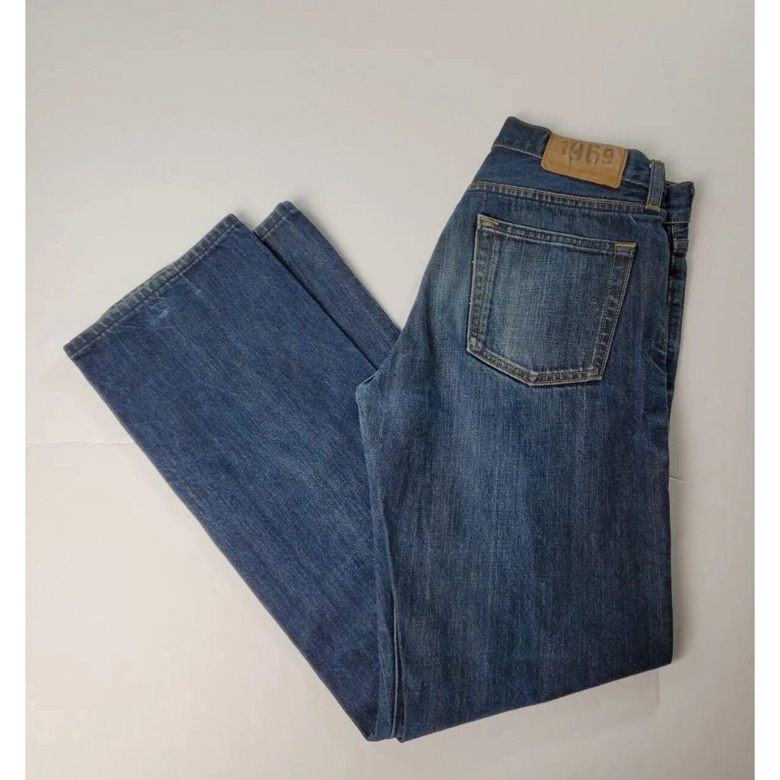 Gap Gap 1969 Straight Fit Jeans 29X30 Japanese Selvedge Denim Free