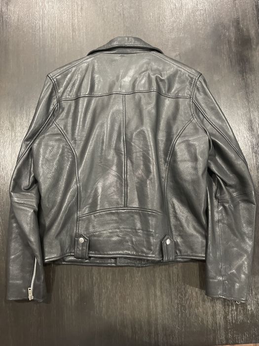 Topman Topman Leather Biker Jacket size Large | Grailed