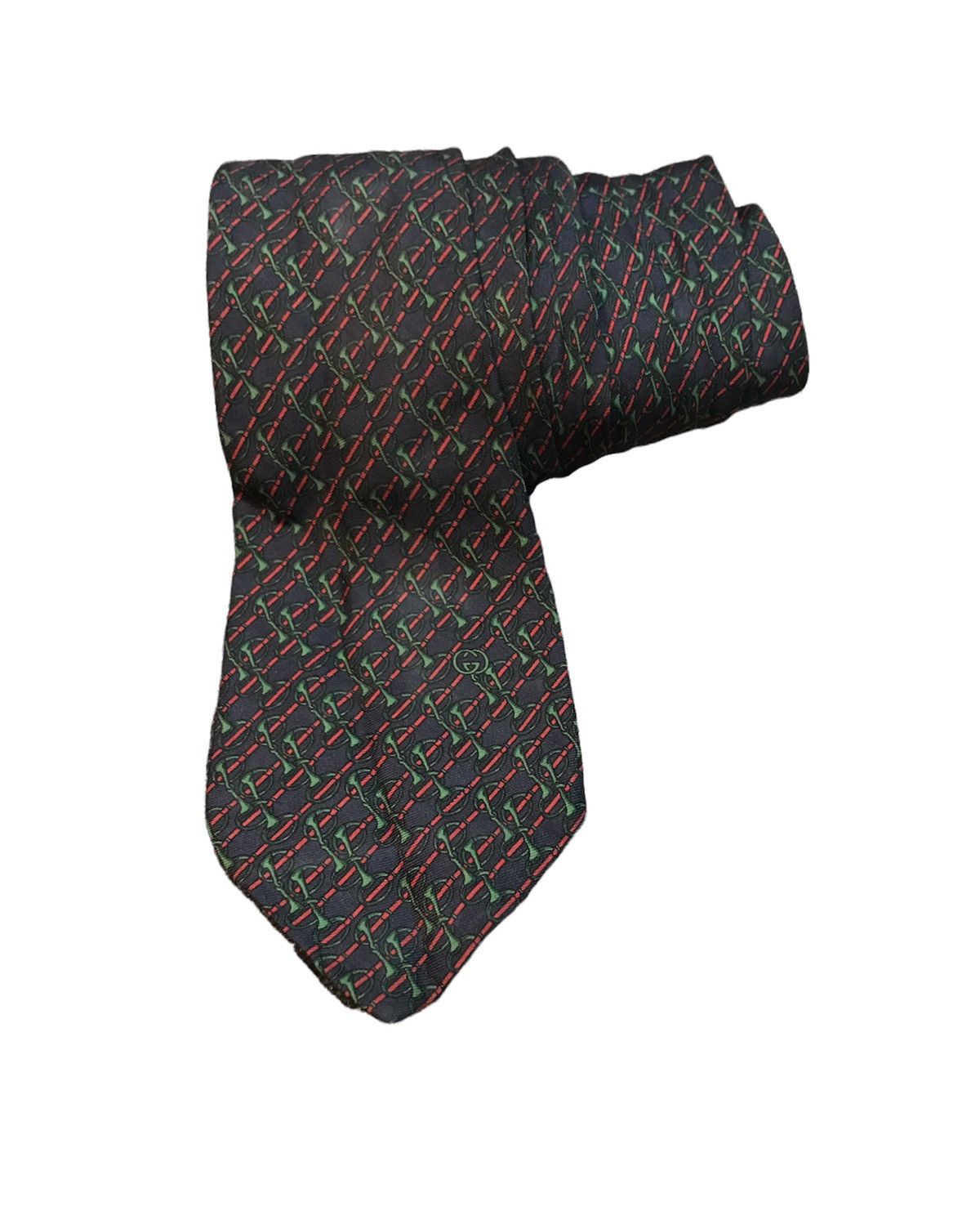 Gucci 💎GUCCI ITALY SILK TIE Size ONE SIZE - 1 Thumbnail