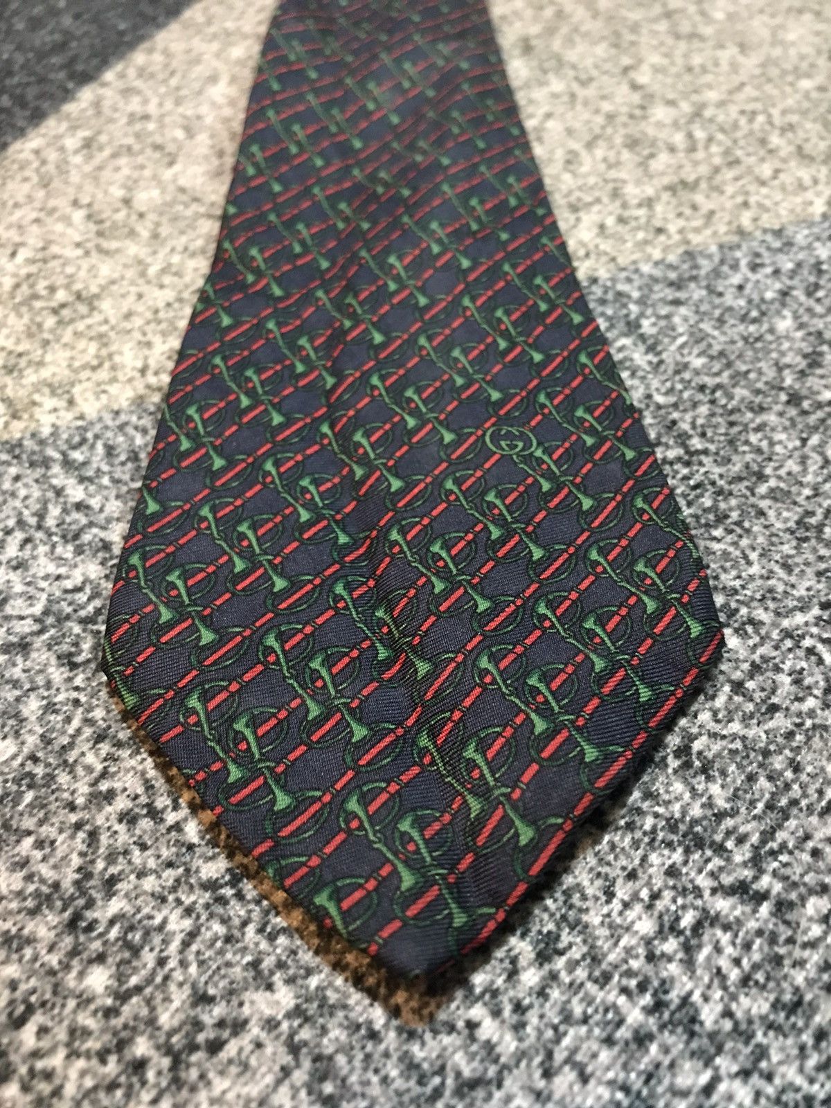 Gucci 💎GUCCI ITALY SILK TIE Size ONE SIZE - 3 Thumbnail