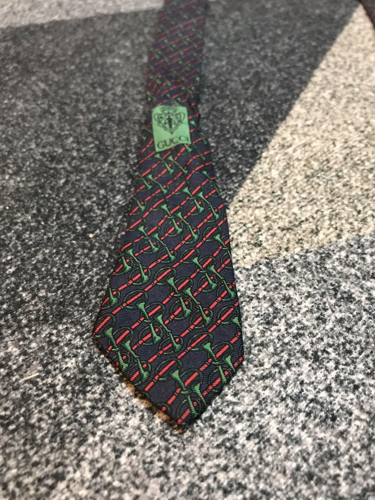 Gucci 💎GUCCI ITALY SILK TIE Size ONE SIZE - 4 Thumbnail