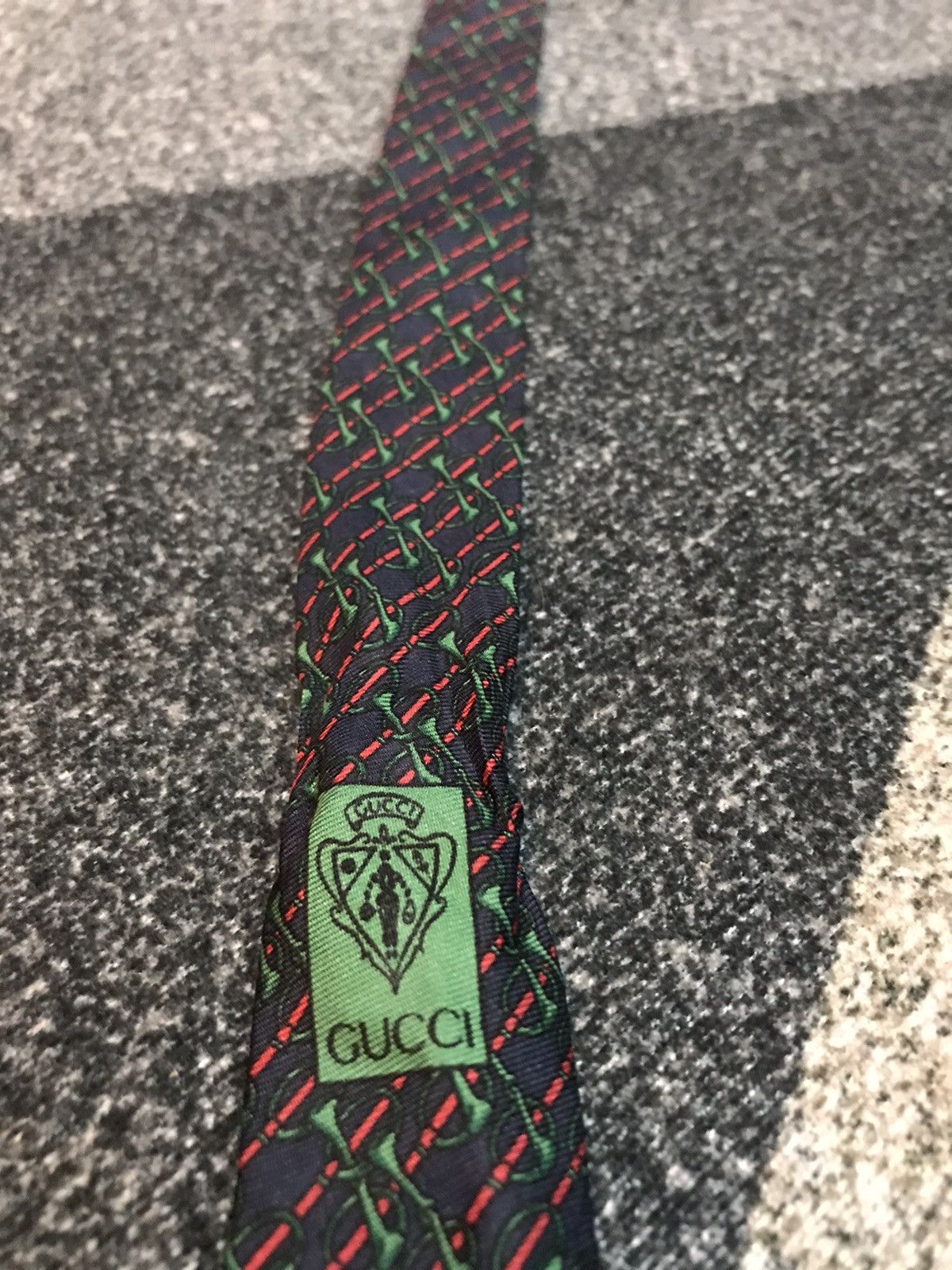 Gucci 💎GUCCI ITALY SILK TIE Size ONE SIZE - 5 Thumbnail