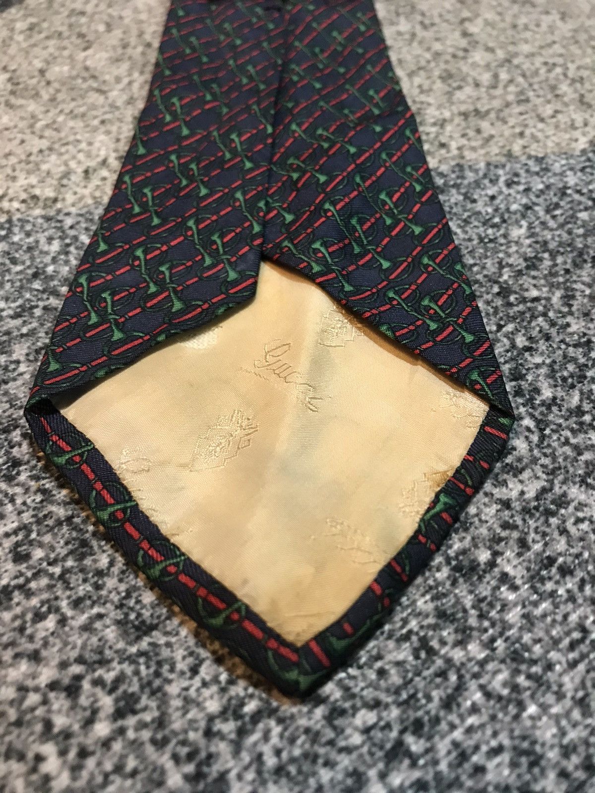 Gucci 💎GUCCI ITALY SILK TIE Size ONE SIZE - 7 Thumbnail