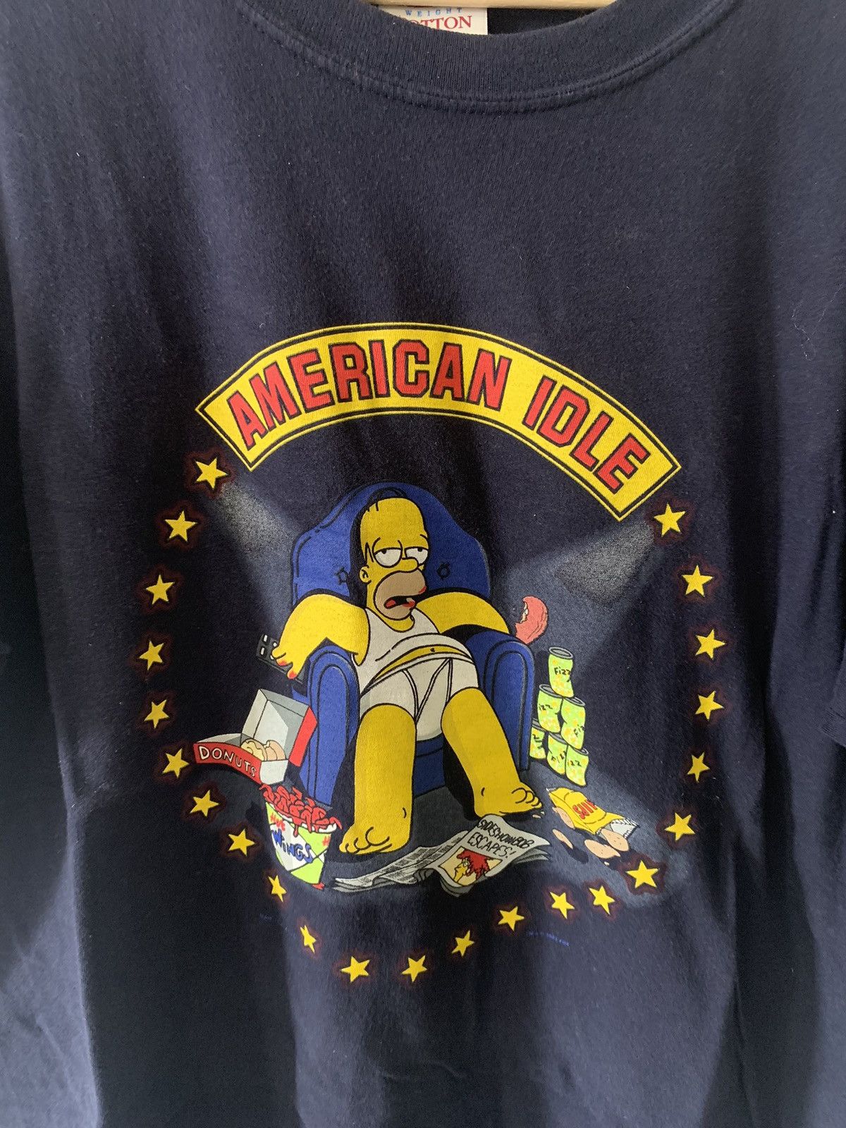 The Simpsons 2003 The Simpsons American Idle Tee Size US L / EU 52-54 / 3 - 4 Thumbnail
