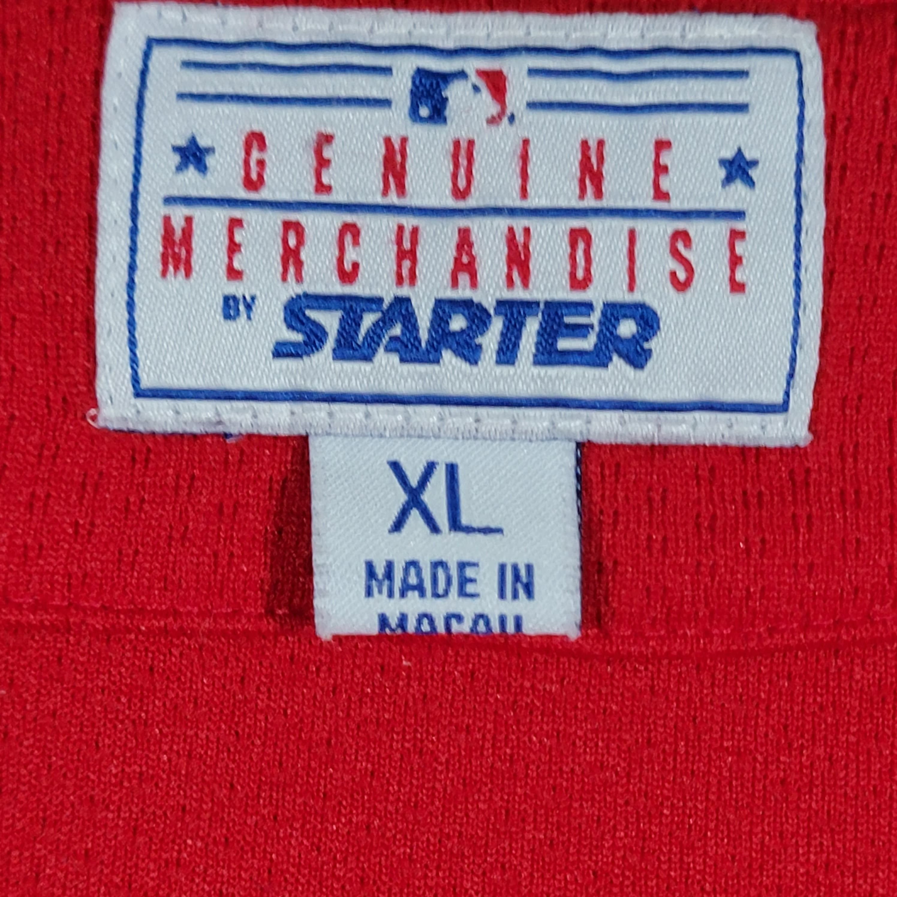 Vintage St Louis Cardinals Vintage Mark McGwire Starter Jersey Size US XL / EU 56 / 4 - 6 Thumbnail