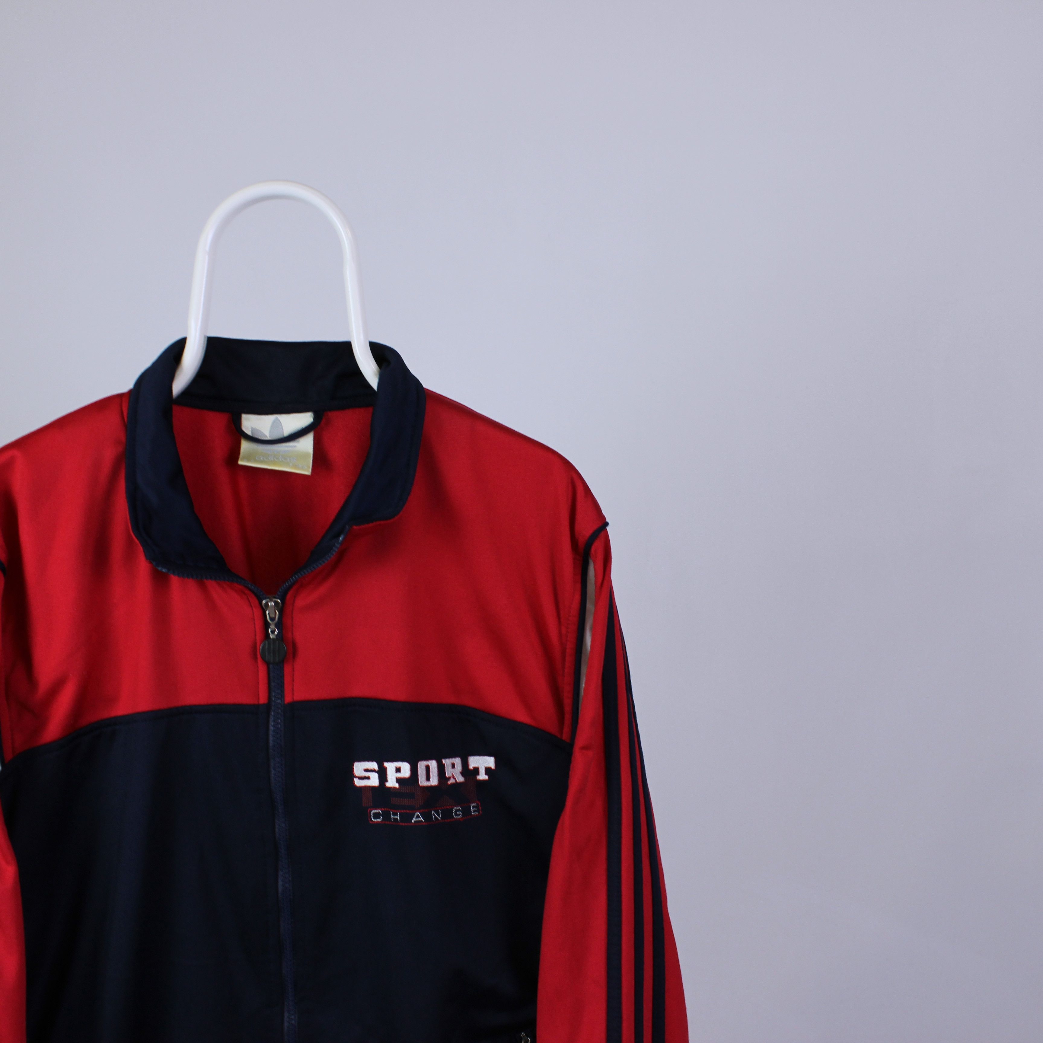 Adidas Vintage adidas light jacket rare tracksuit rarity Size US L / EU 52-54 / 3 - 3 Thumbnail
