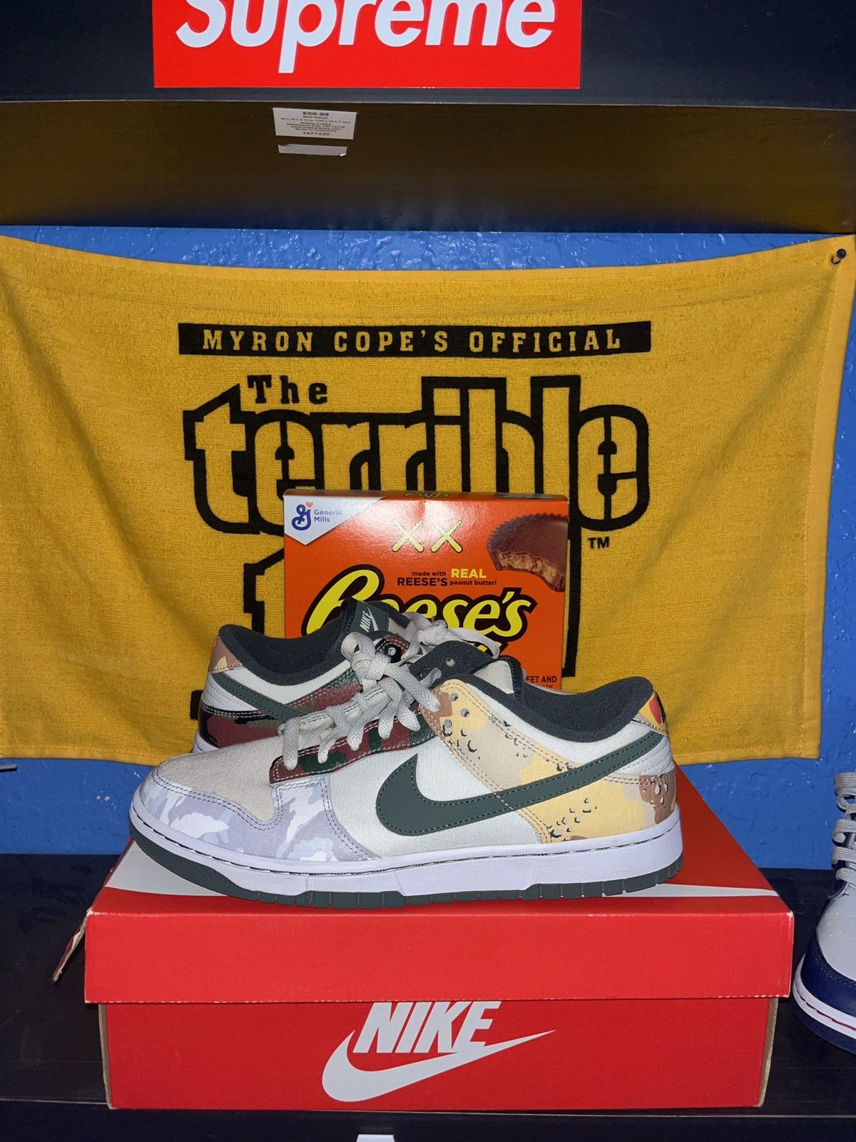 Nike Nike Dunk Low Sail Multi Camo Size US 9 / EU 42 - 5 Thumbnail