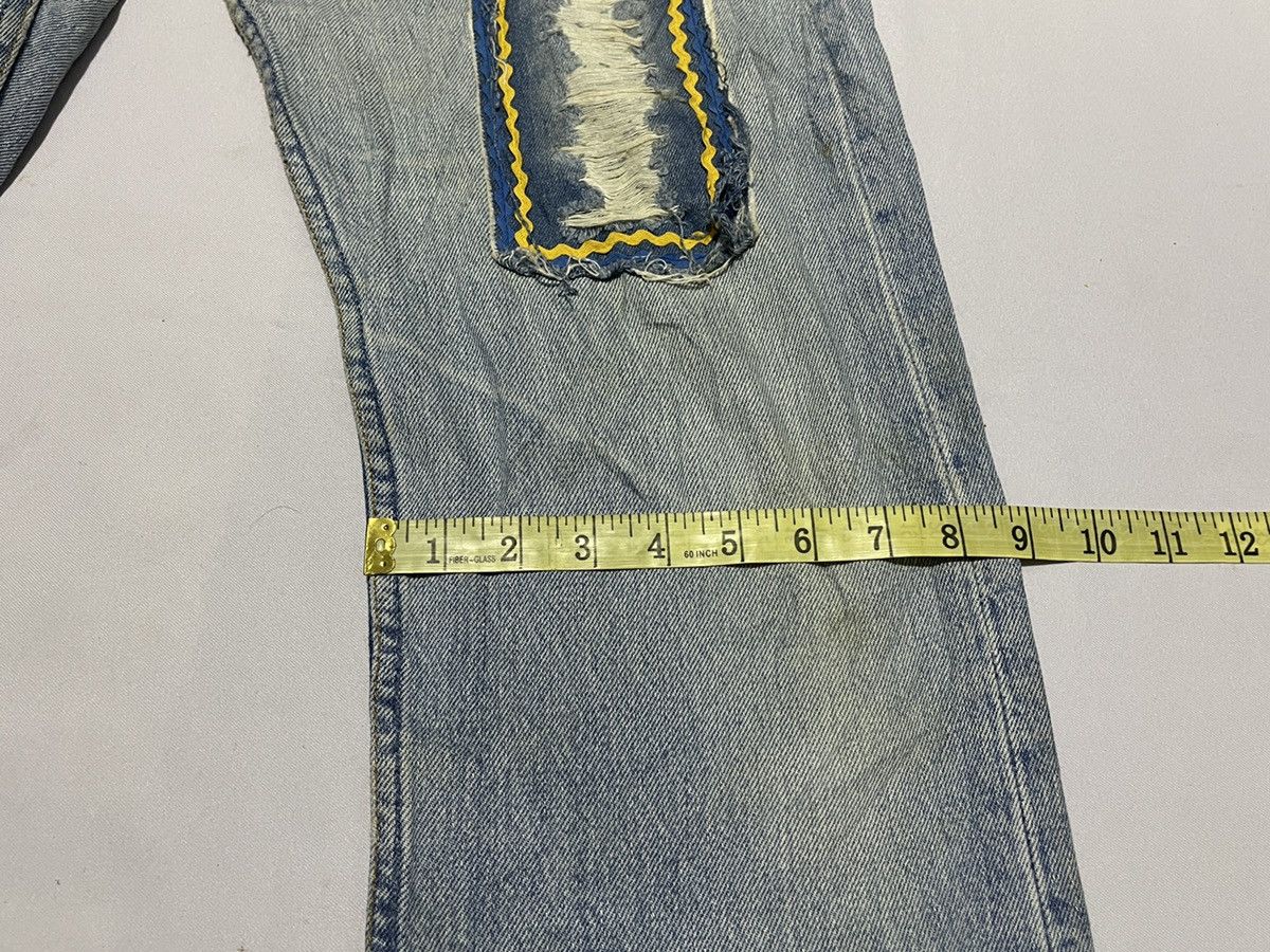 Levi's × Levi's Vintage Clothing 🔥RARE🔥 vintage Levis 501 x Paravion Co -Handmade jeans Size US 31 - 19 Thumbnail