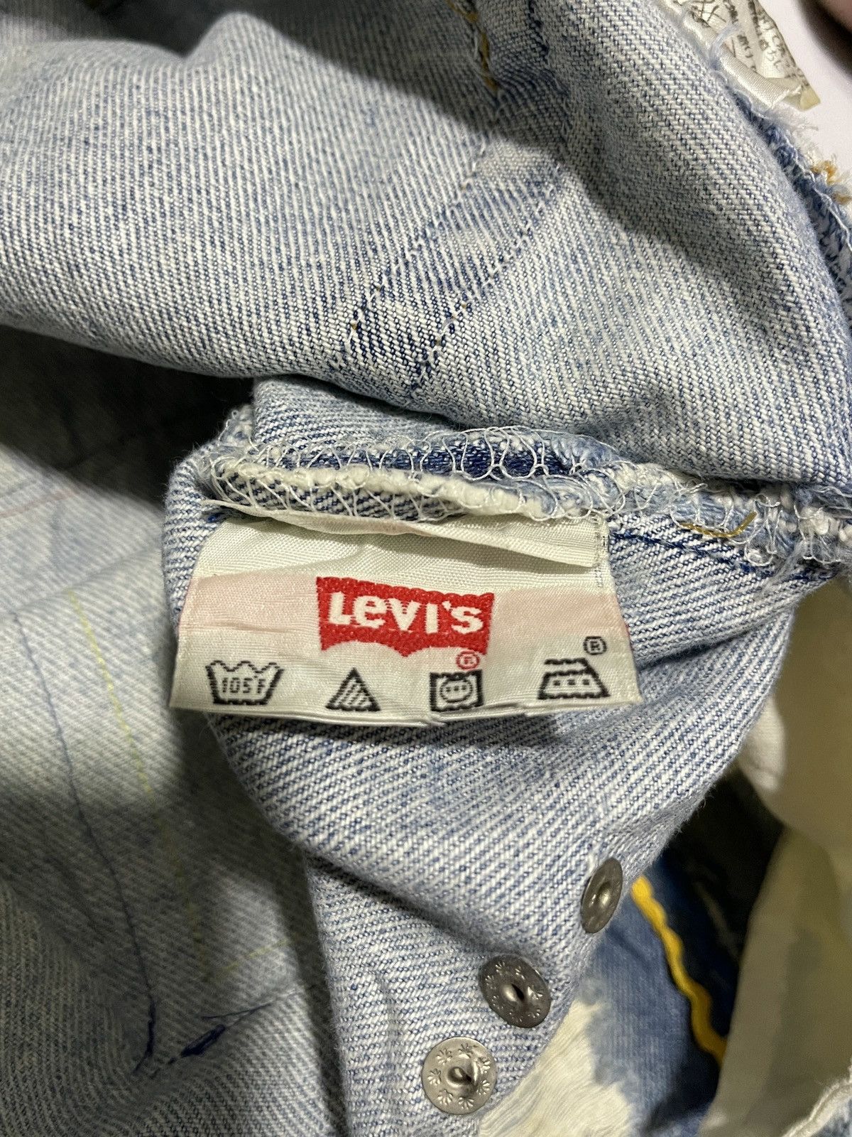 Levi's × Levi's Vintage Clothing 🔥RARE🔥 vintage Levis 501 x Paravion Co -Handmade jeans Size US 31 - 13 Thumbnail