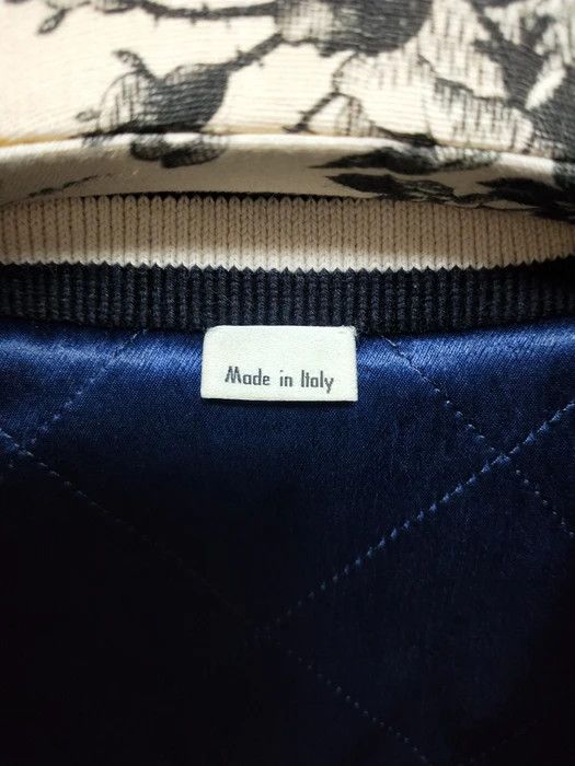 Gucci Stripe Reversible Acetate Bomber Size US S / EU 44-46 / 1 - 5 Thumbnail