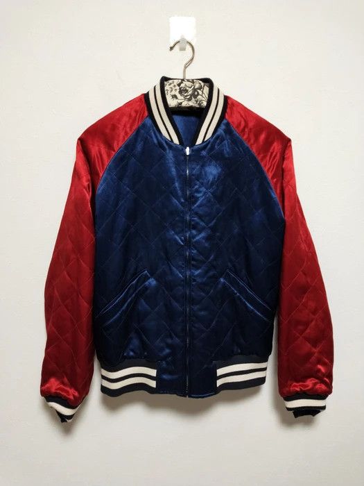 Gucci Stripe Reversible Acetate Bomber Size US S / EU 44-46 / 1 - 3 Thumbnail