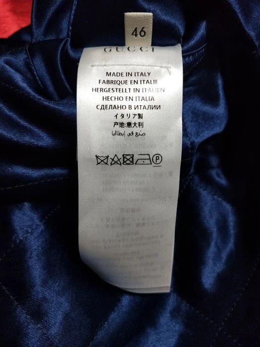Gucci Stripe Reversible Acetate Bomber Size US S / EU 44-46 / 1 - 7 Thumbnail