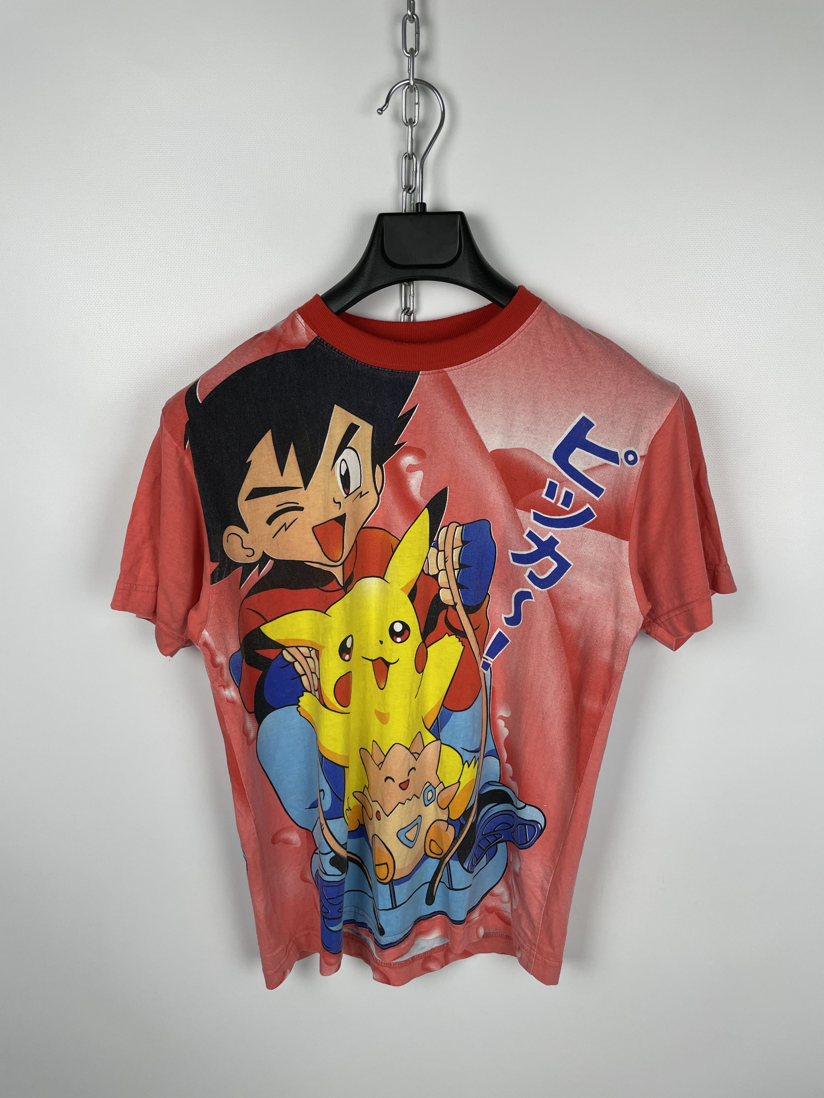 Cartoon Network × Pokemon × Vintage Vintage 00s Pokemon Overprinted T-Shirt Size US S / EU 44-46 / 1 - 1 Thumbnail