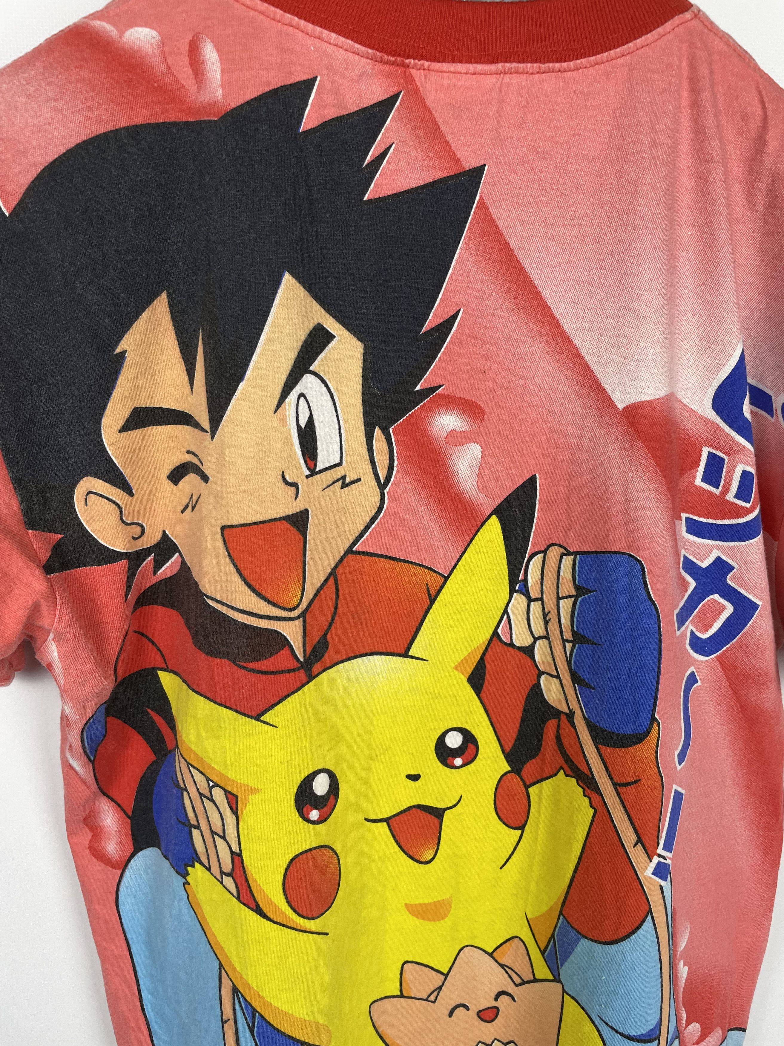 Cartoon Network × Pokemon × Vintage Vintage 00s Pokemon Overprinted T-Shirt Size US S / EU 44-46 / 1 - 6 Thumbnail