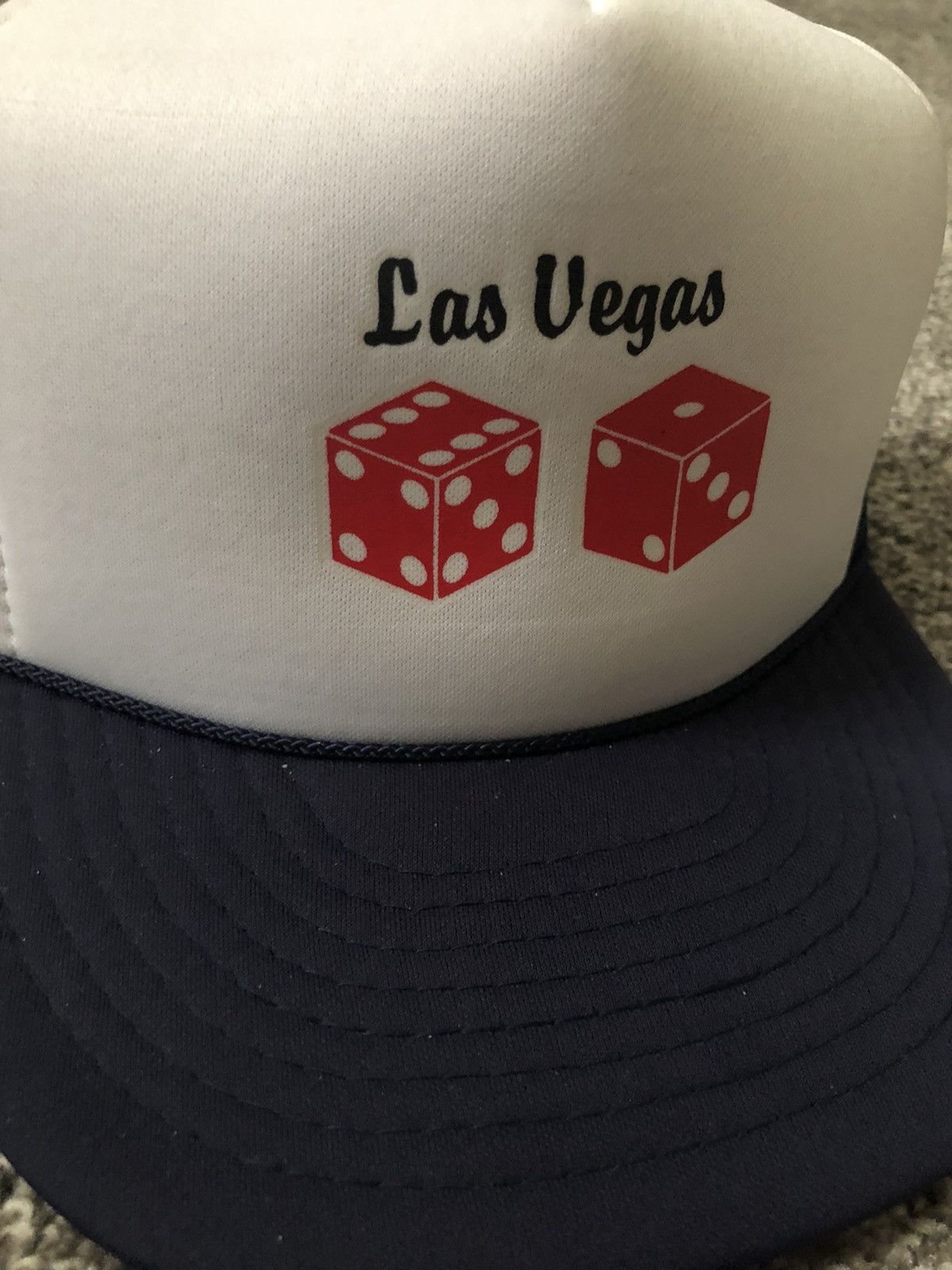 Vintage Vintage Las Vegas Trucker Hat Size ONE SIZE - 2 Thumbnail
