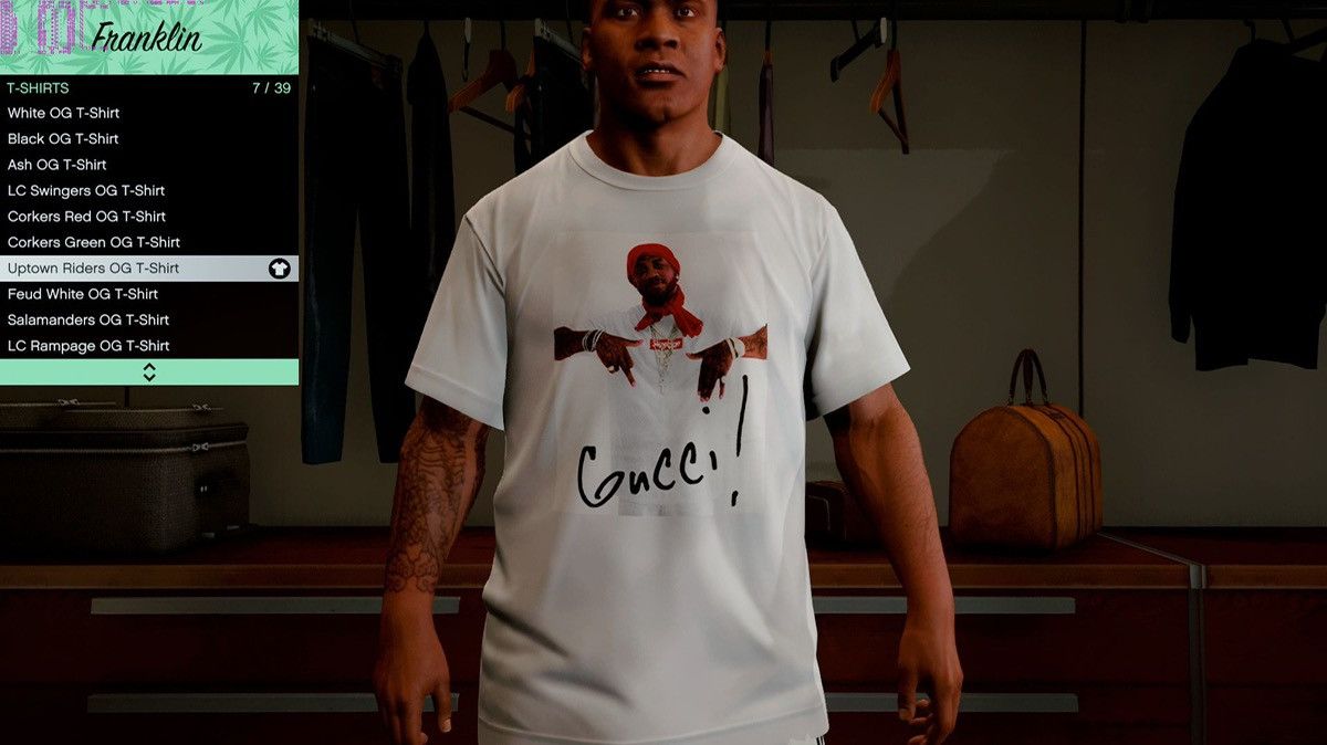 Supreme Used FW16 Supreme Gucci Mane Tee Box Logo Navy Size S Size US S / EU 44-46 / 1 - 17 Thumbnail
