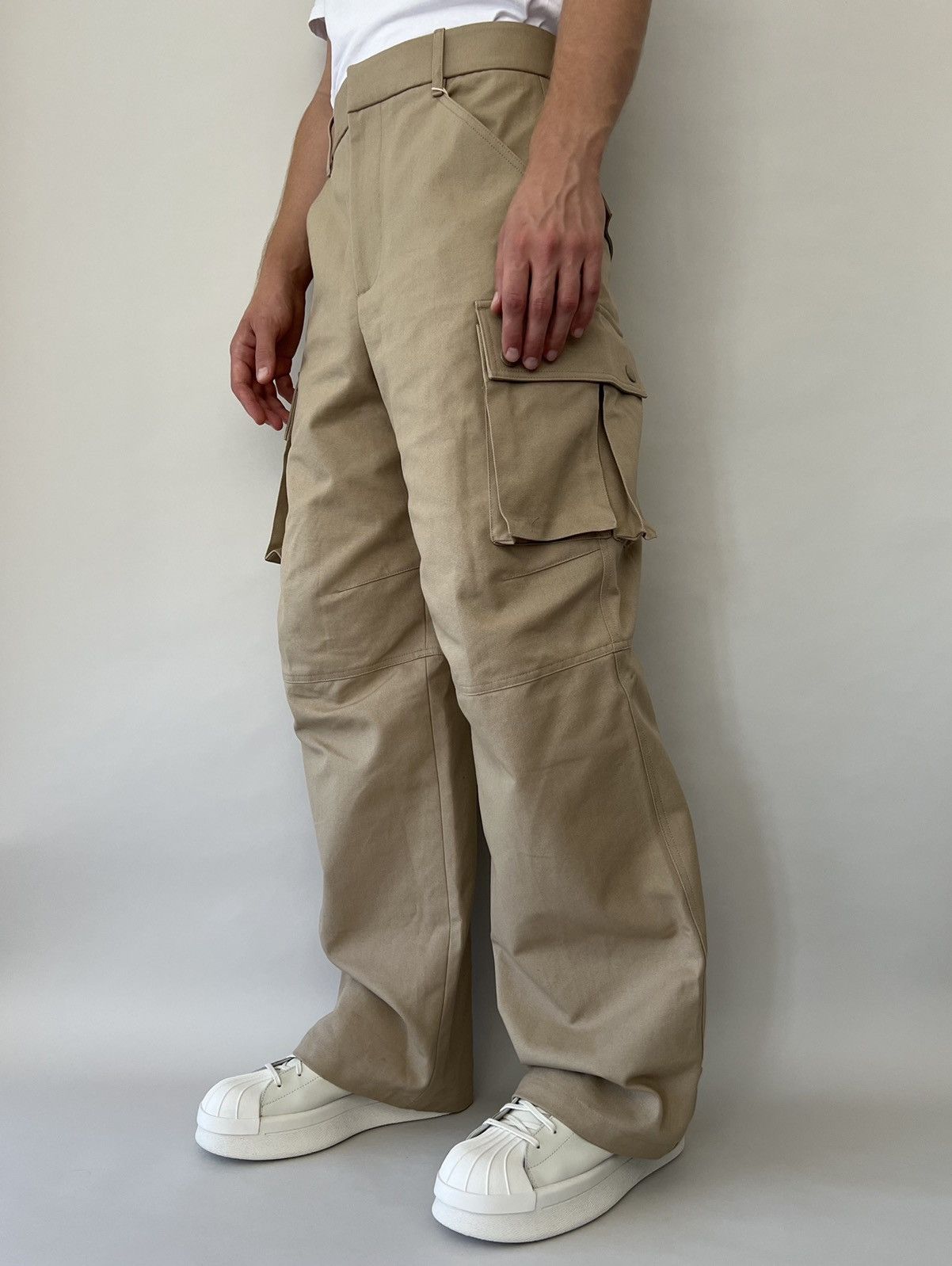 Bottega Veneta Cotton Canvas Cargo Pants | Grailed