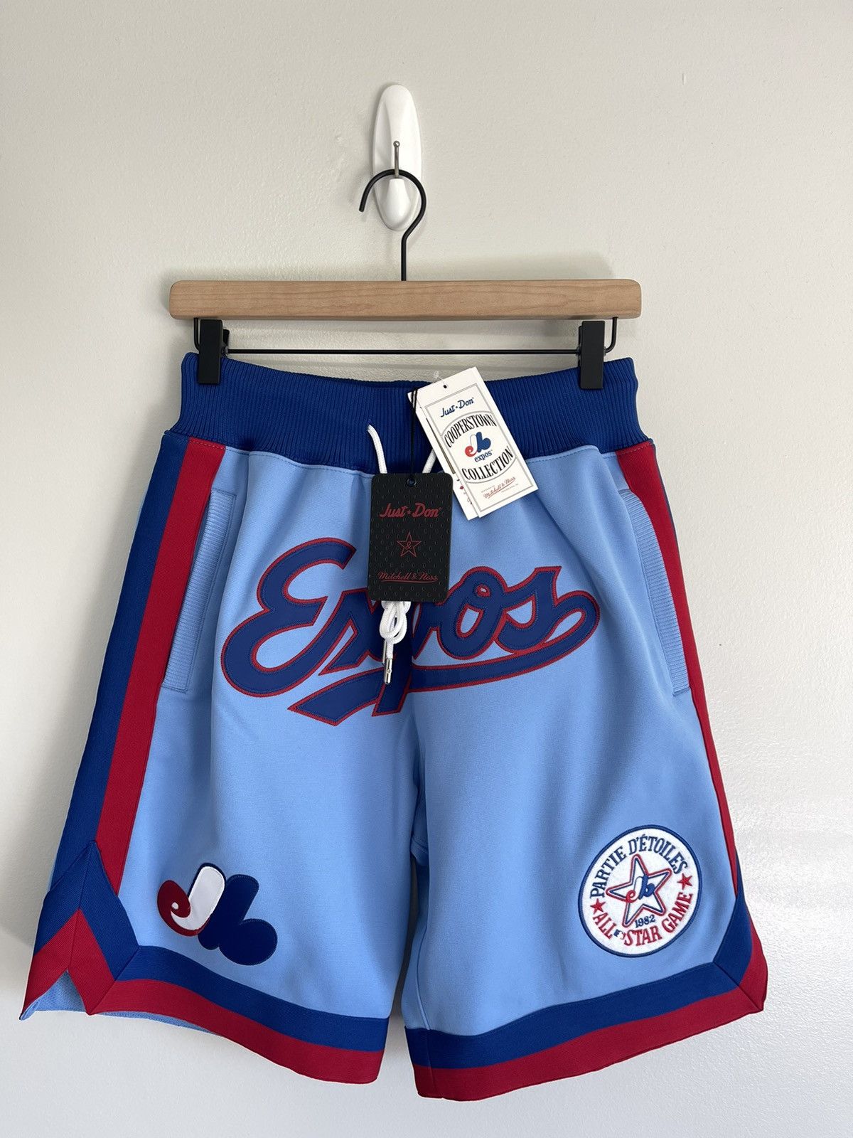 Mitchell & Ness x Just Don Cooperstown Expos Shorts S